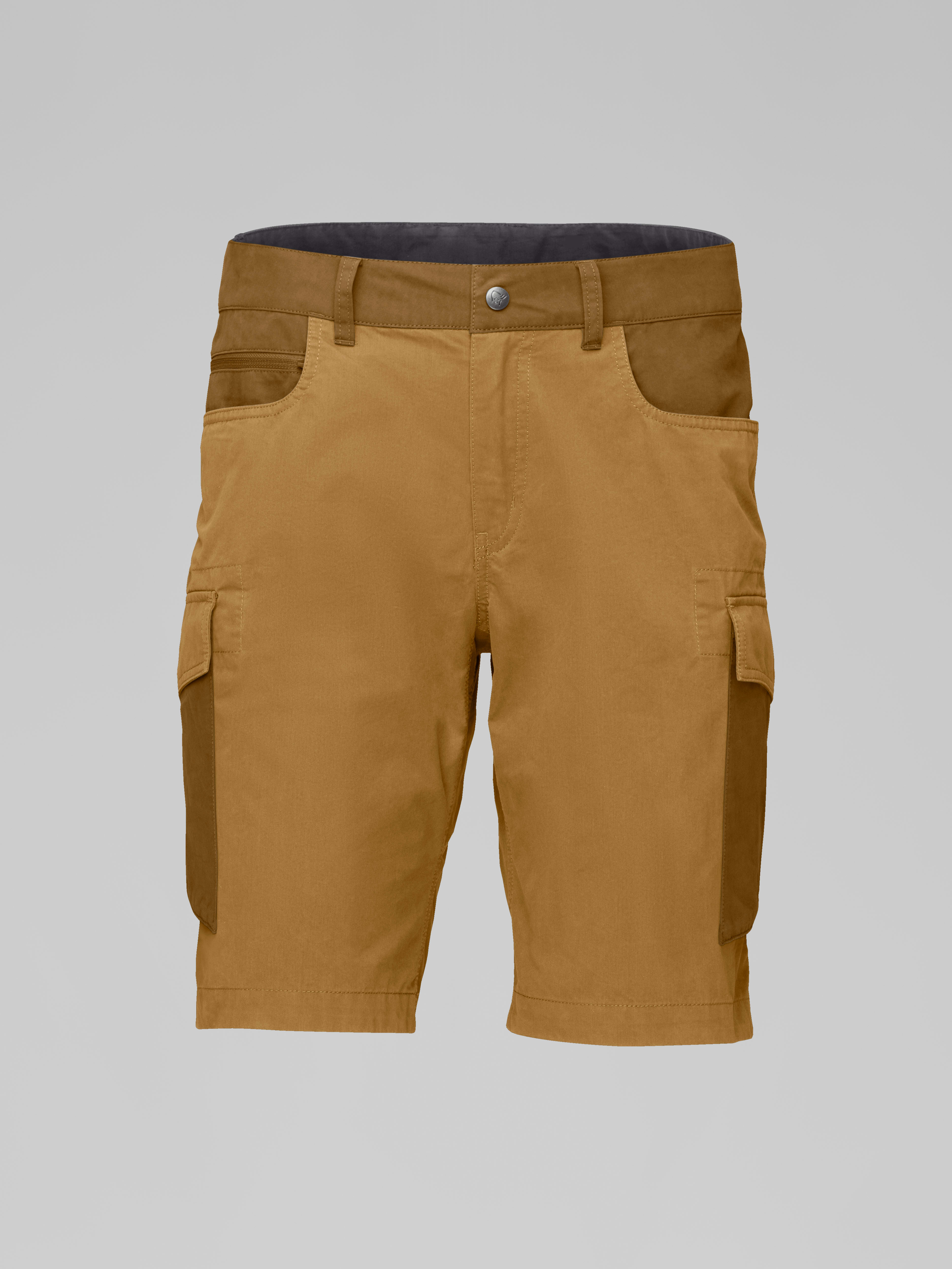 Packshot front image of femund cotton Cargo Shorts Camelflage
