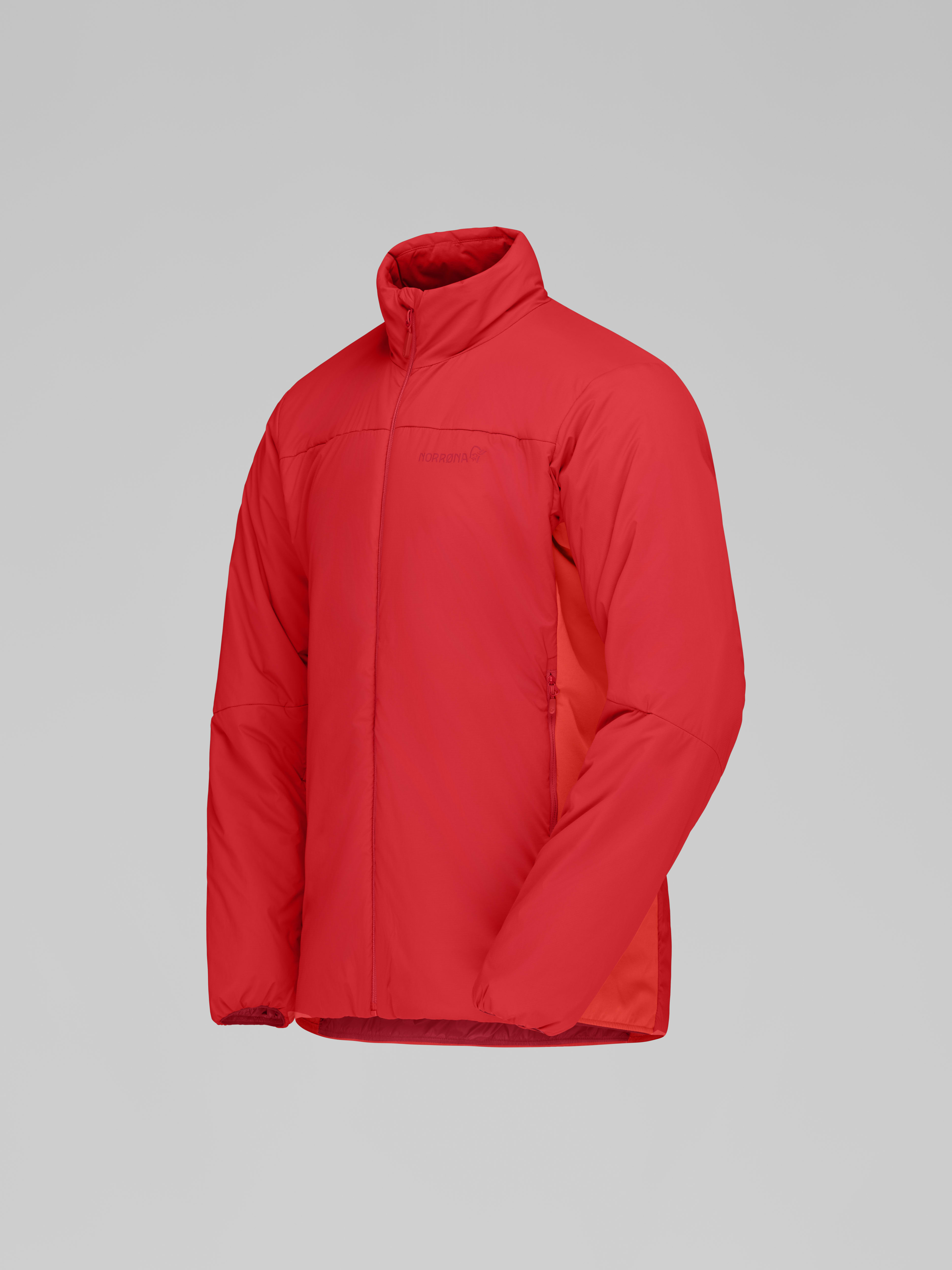Packshot front left image of femund thermo60 Jacket Fiery Red