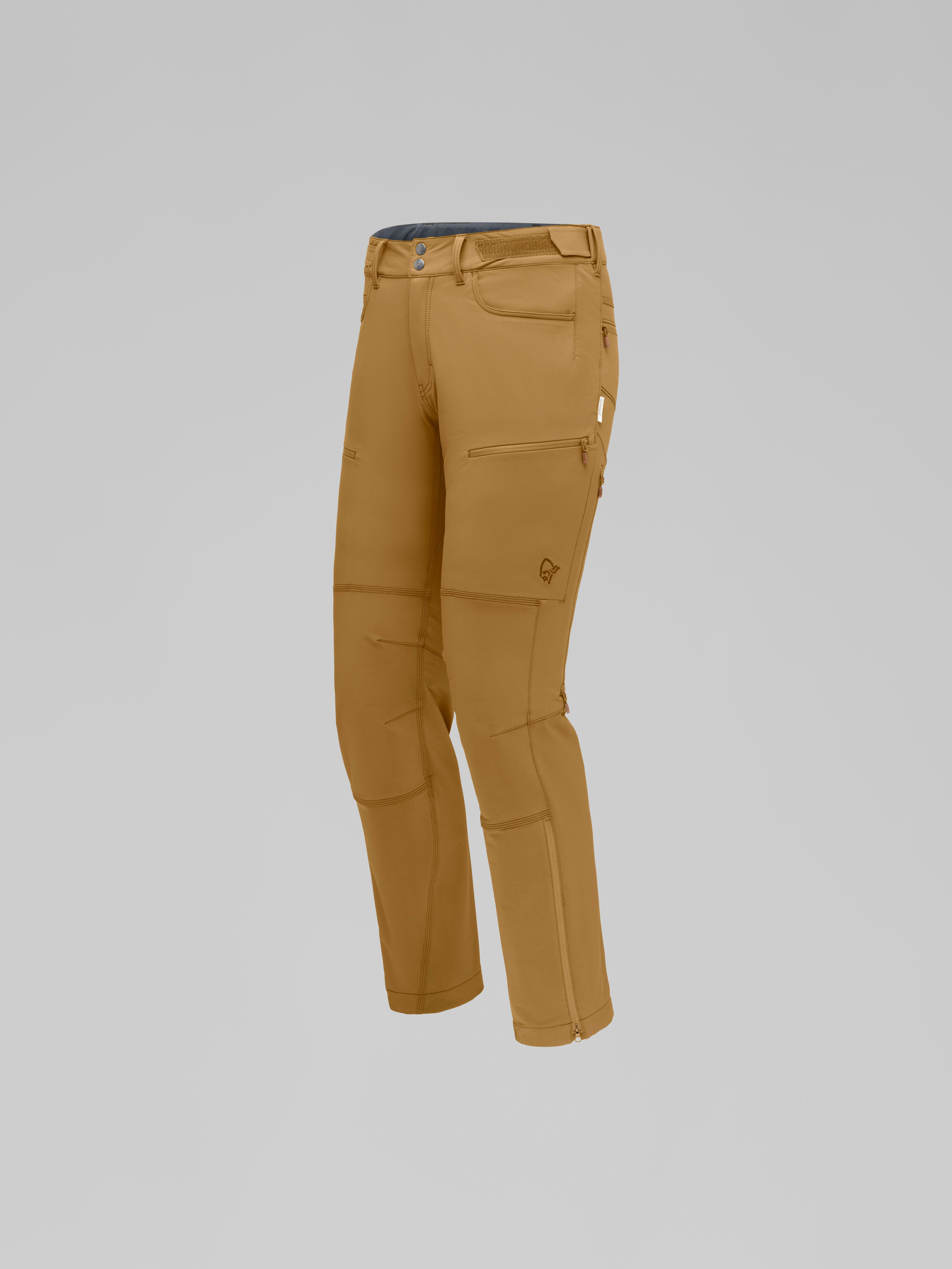 Packshot front left image of femund flex1 Pants Camelflage