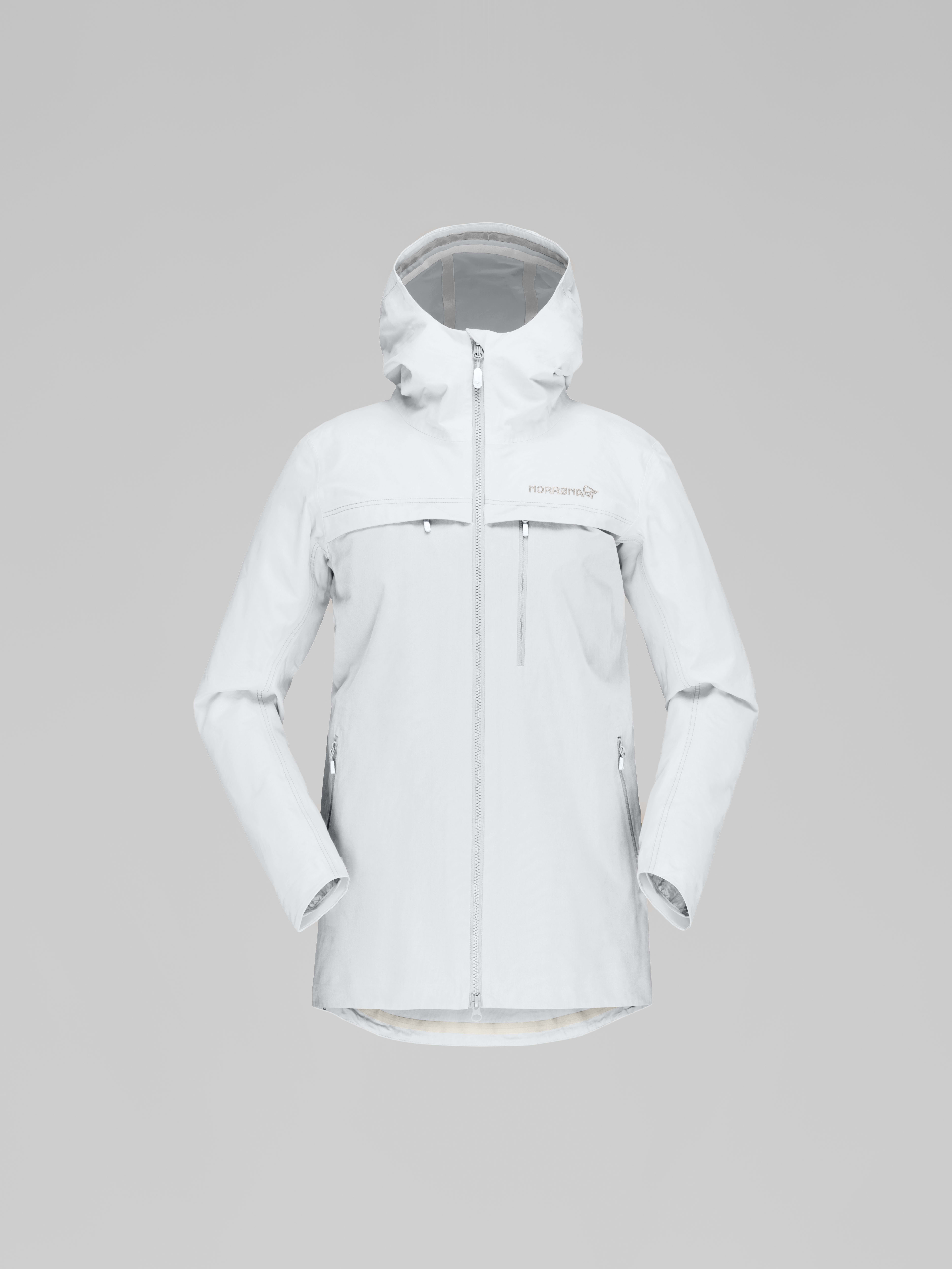 Packshot front image of femund cotton Jacket Snow White