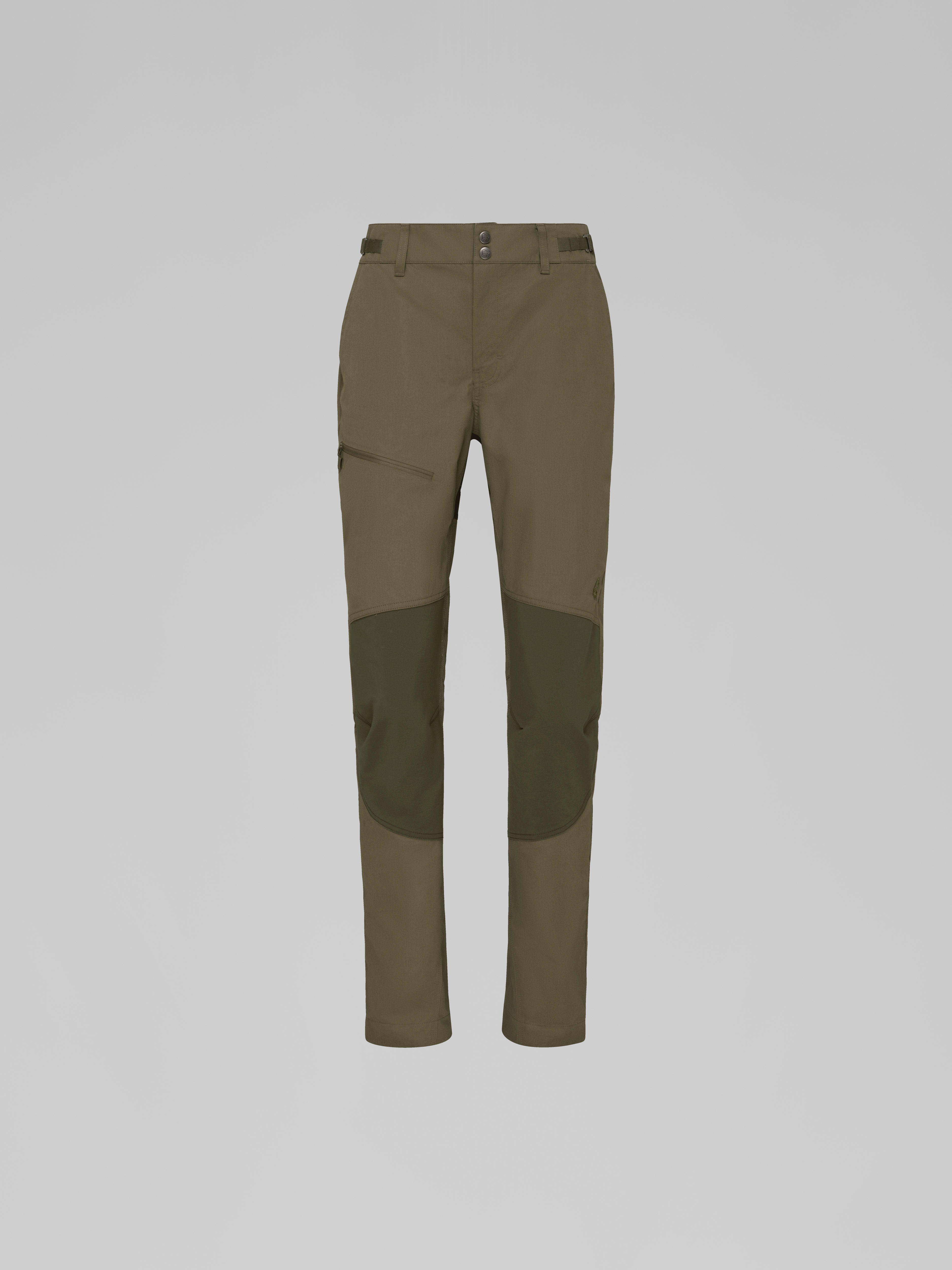 Packshot front image of femund mid cotton Pants Olive Night