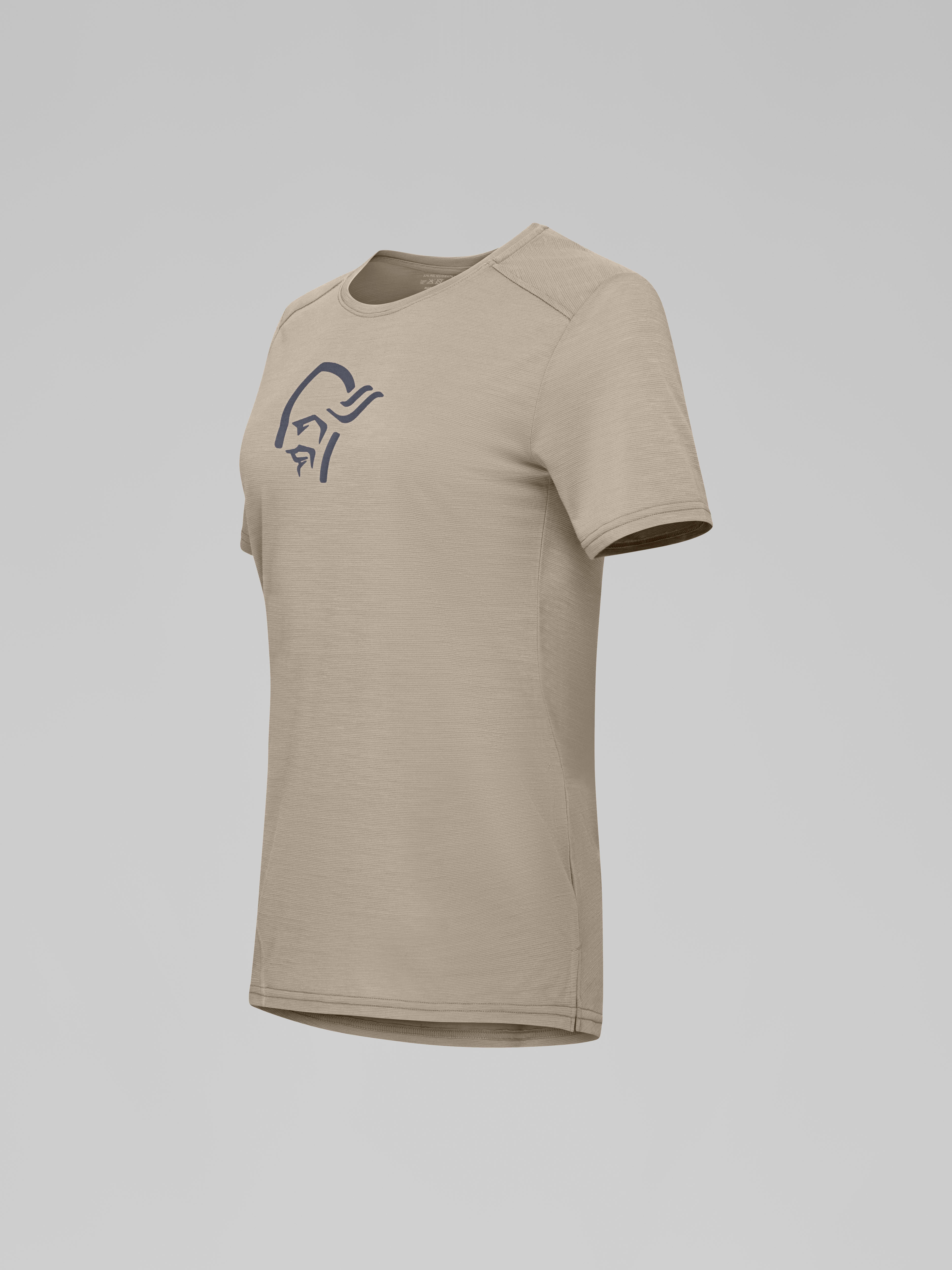 Packshot front left image of femund equaliser merino T-shirt Winter Twig