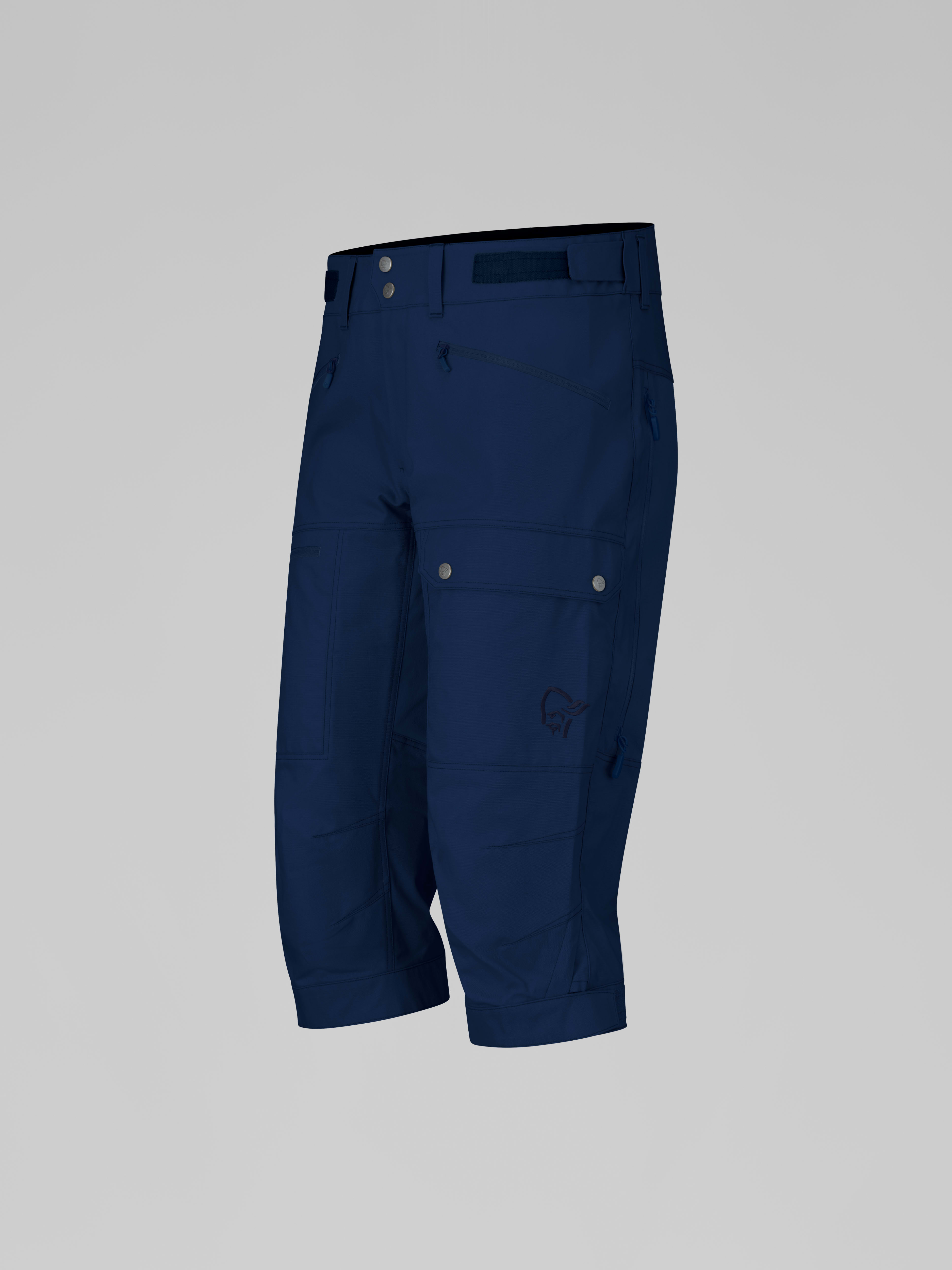 Packshot front left image of femund cotton Knickers Indigo Night Blue