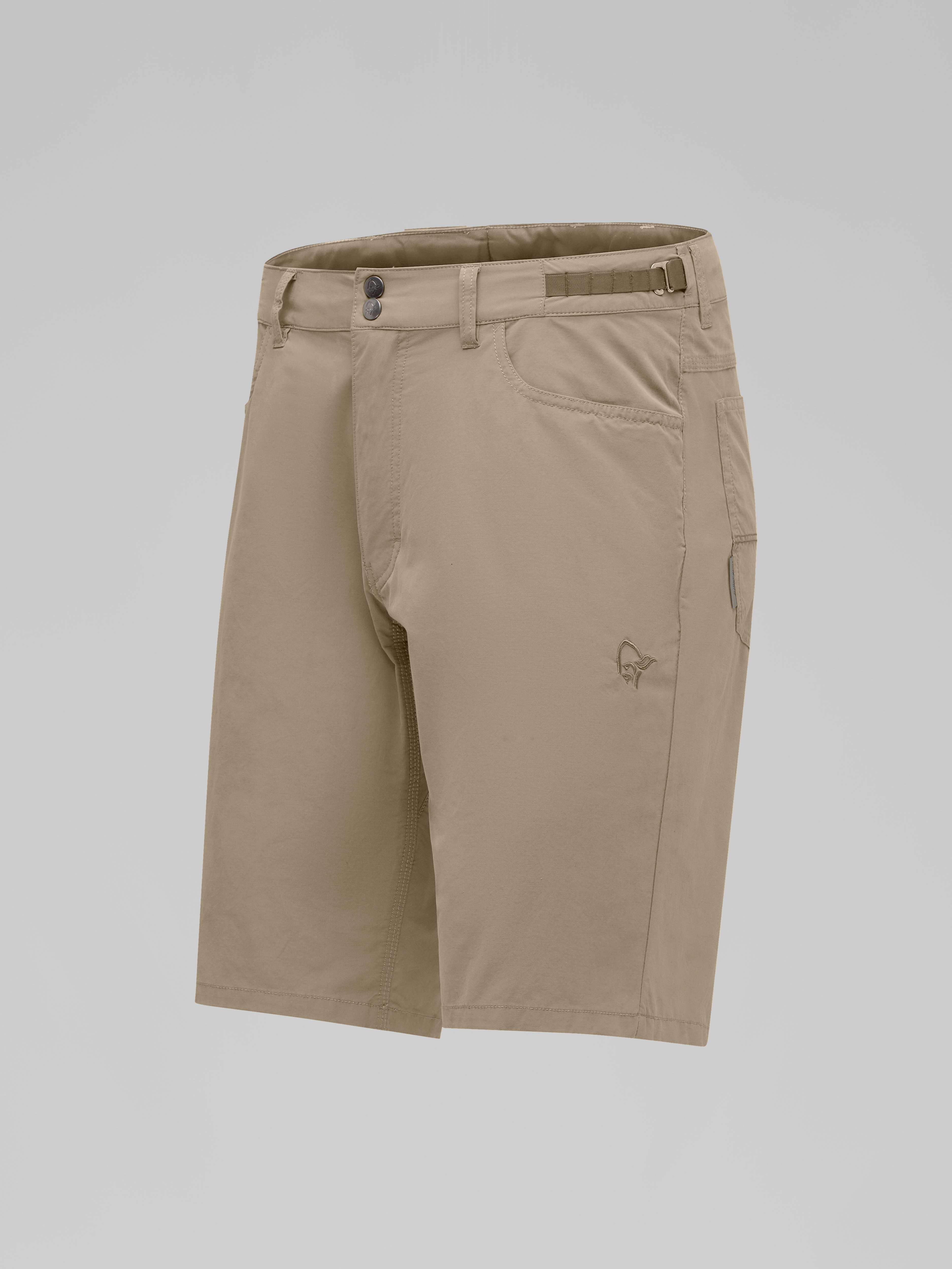 Packshot front left image of femund cotton Shorts Winter Twig
