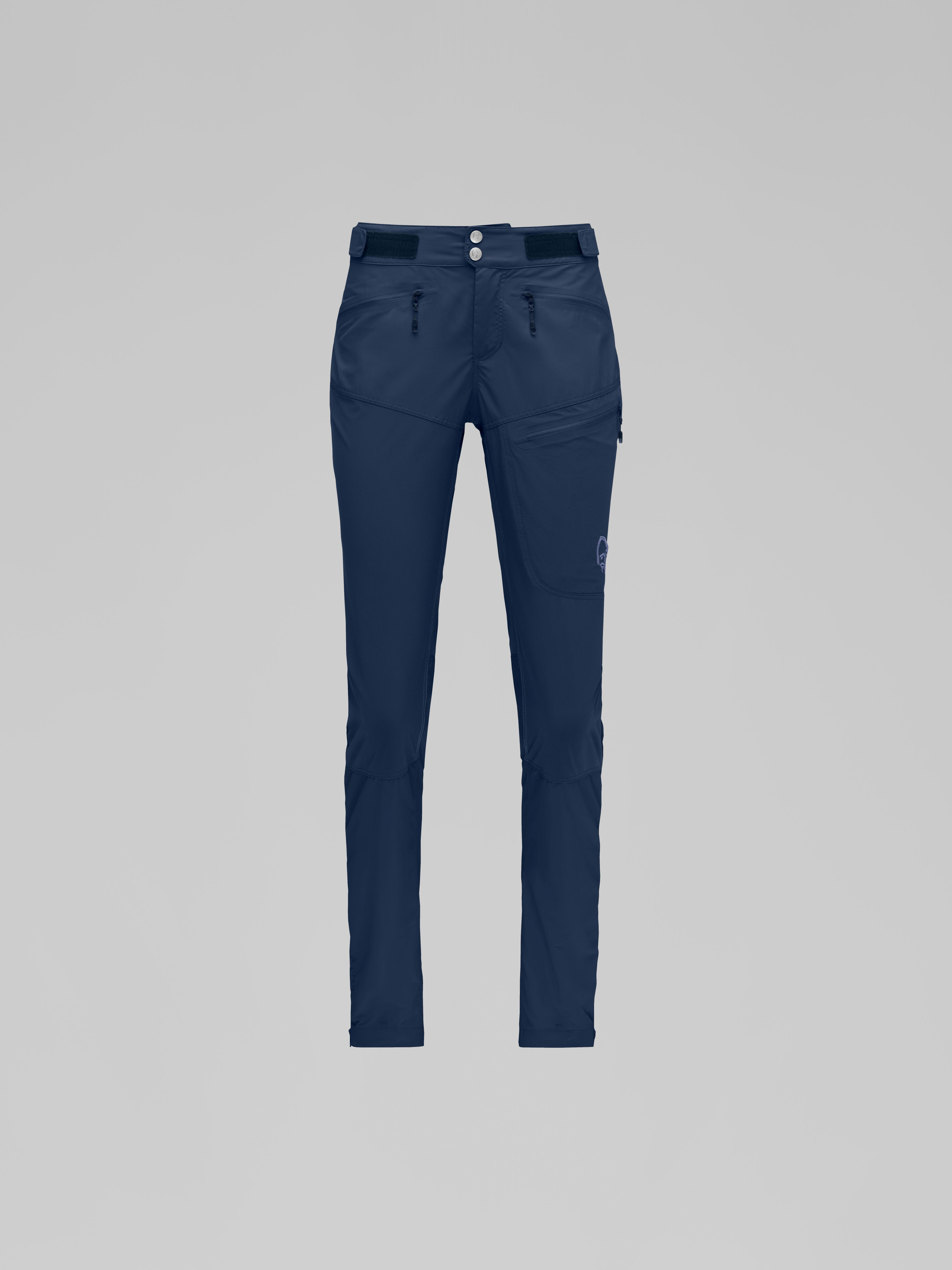 Packshot front image of femund flex1 lightweight Pants Indigo Night Blue