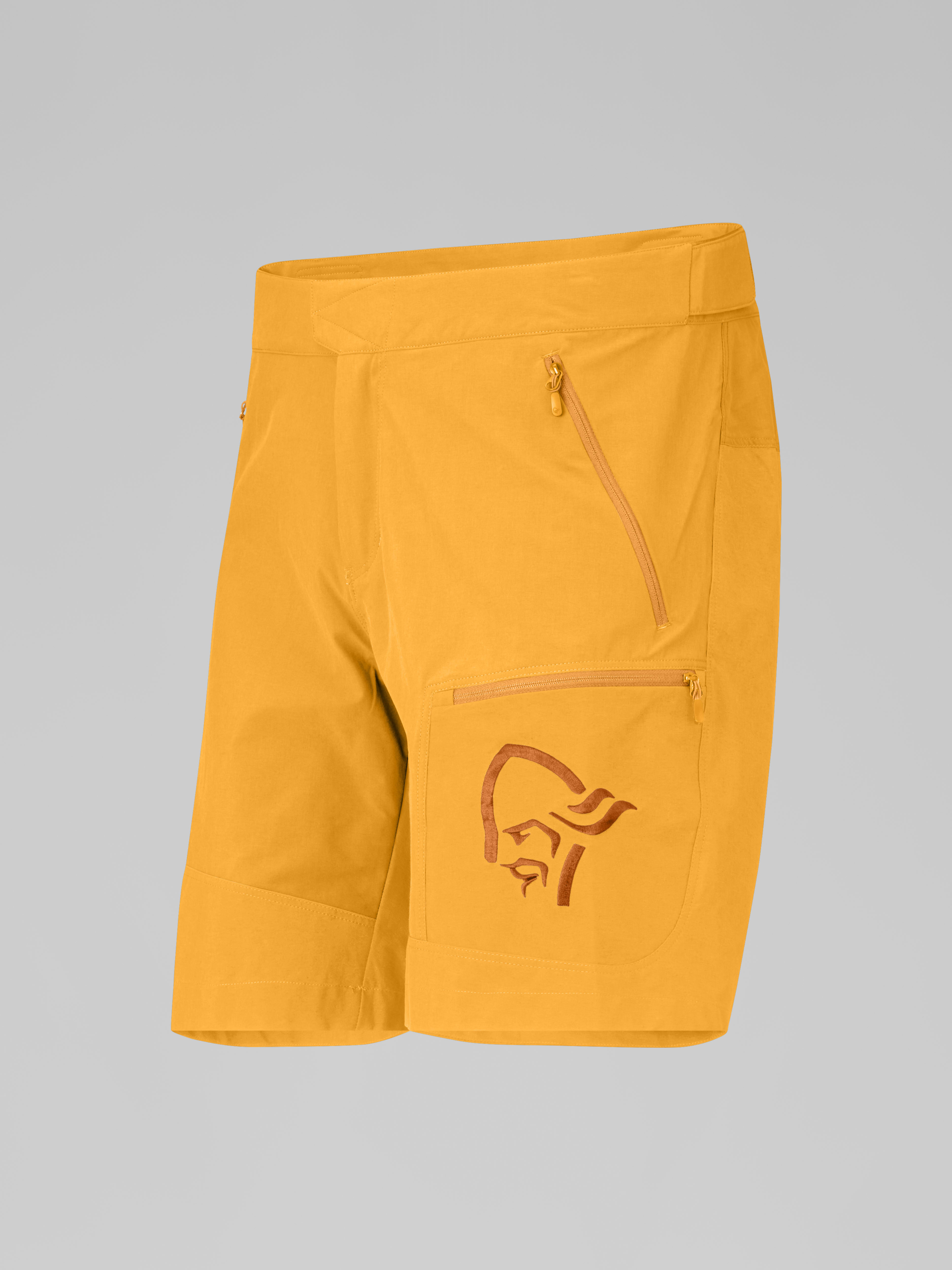Packshot front left image of femund flex1 light Shorts Sunflower