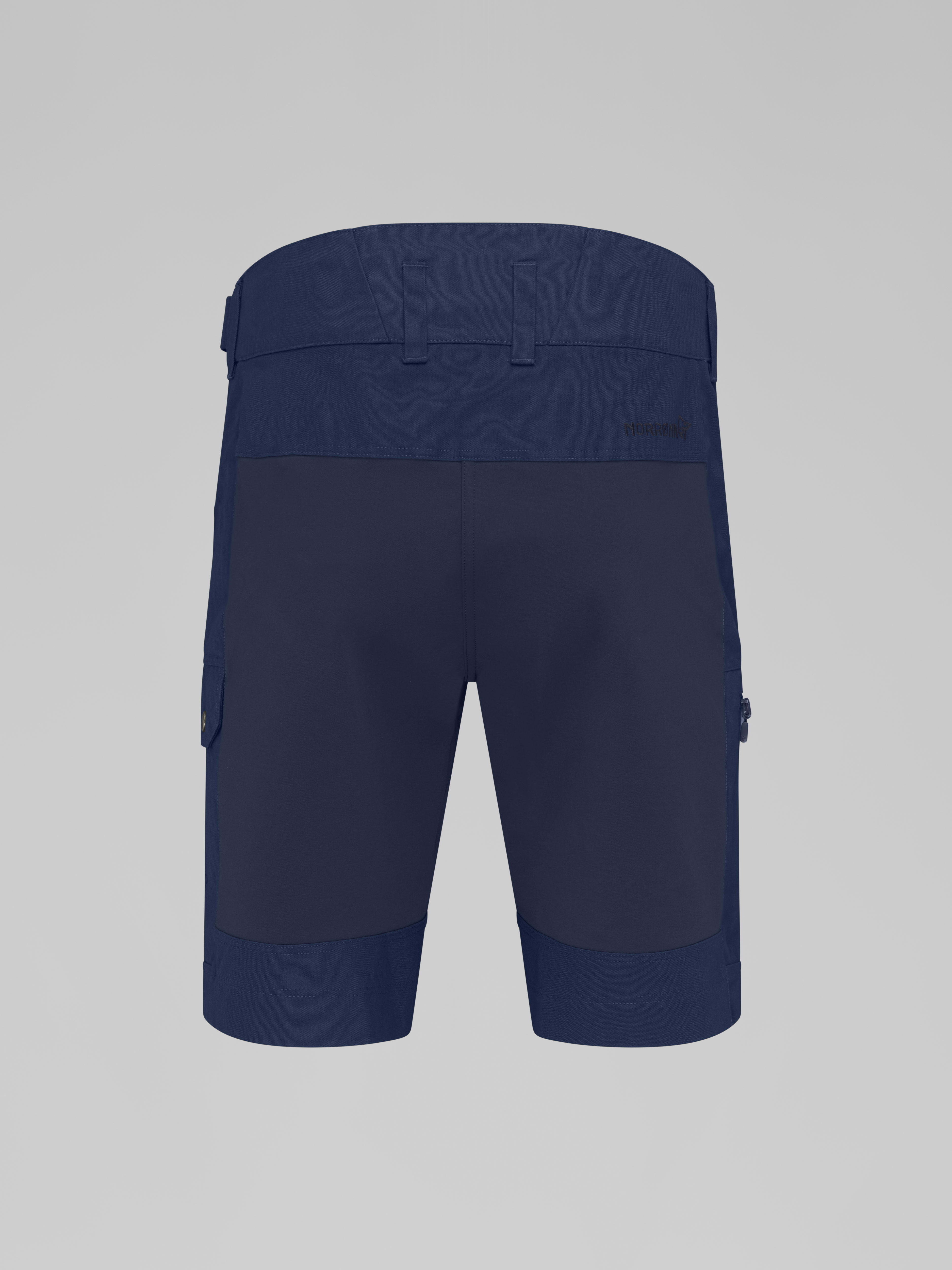 Packshot back image of femund cotton heavy weight Shorts Indigo Night/Navy Blazer