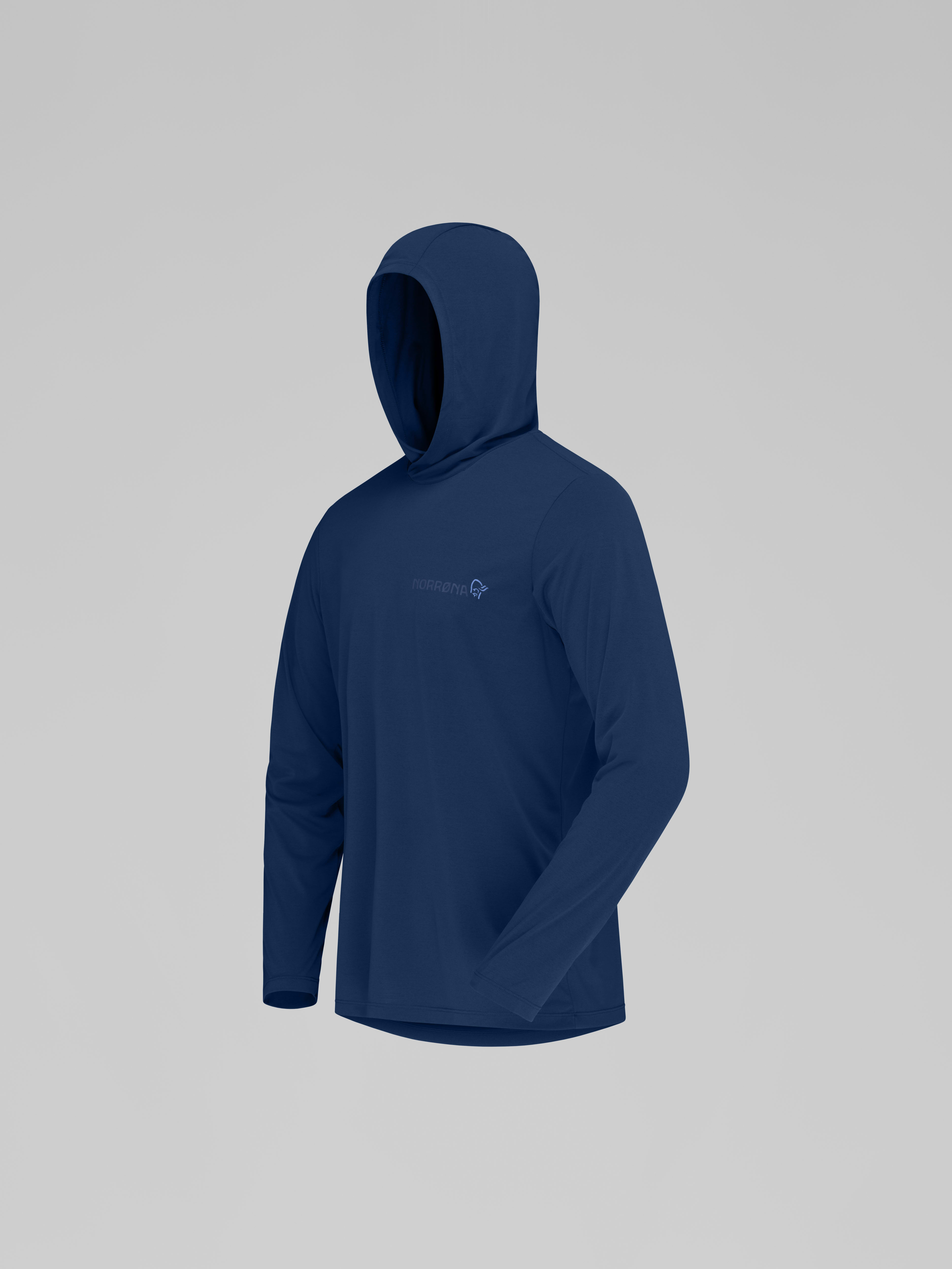 Packshot front left image of femund tech Hood Indigo Night
