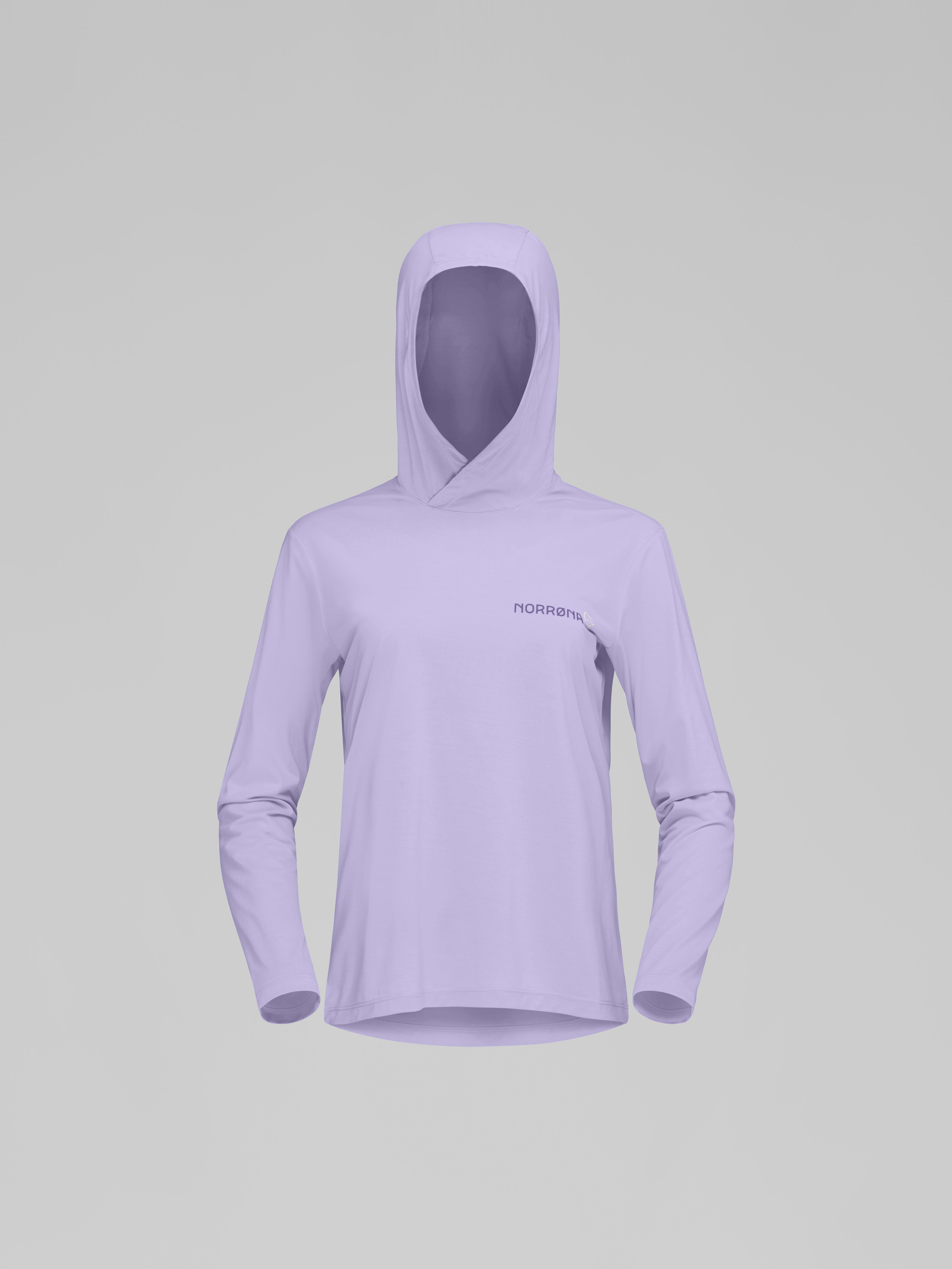 Packshot front image of femund tech Hood Heirloom Lilac