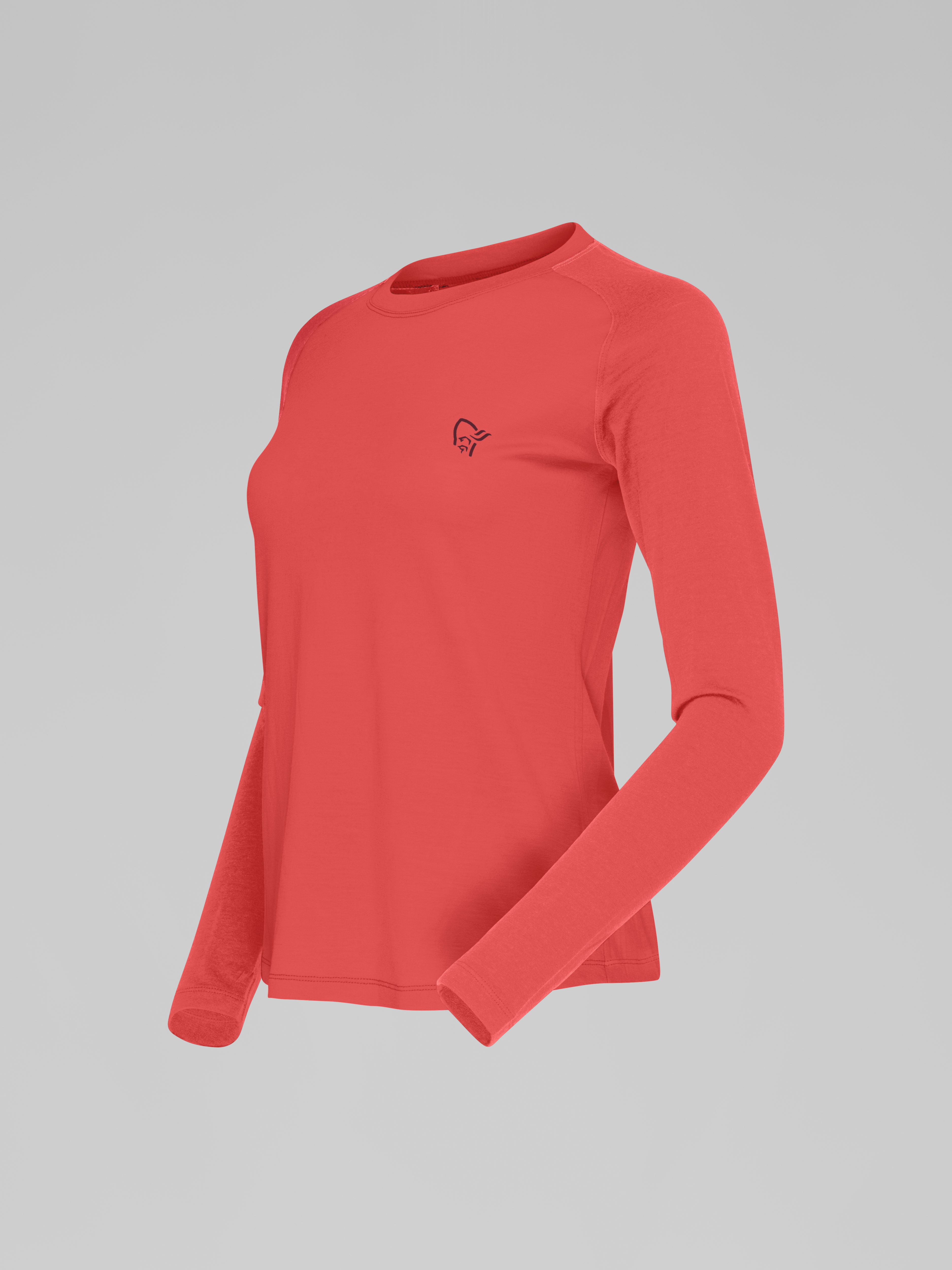 Packshot front left image of femund pureUll Long Sleeve Baked Apple