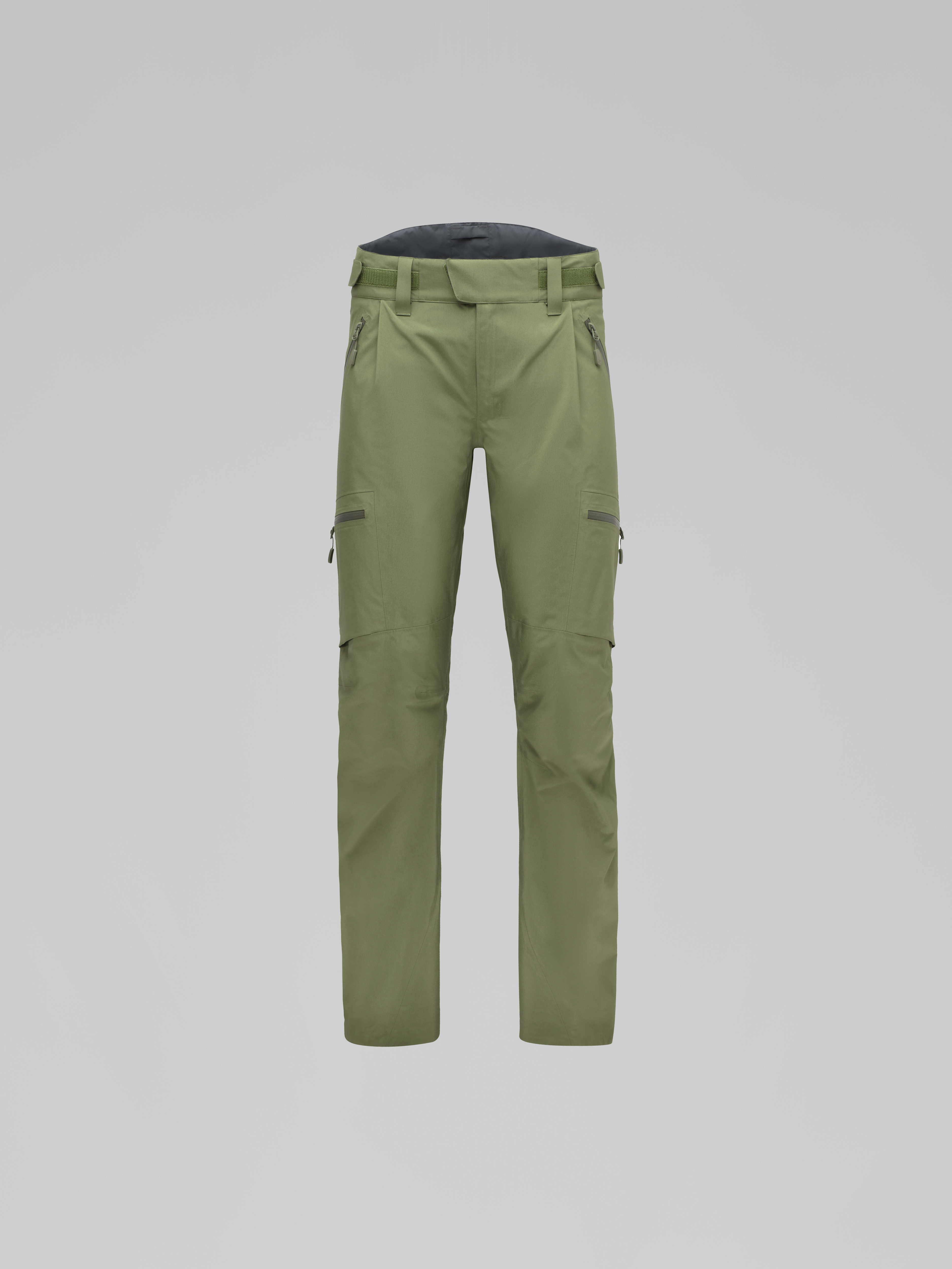 Packshot front image of recon Gore-Tex Pro Pants Forest Green