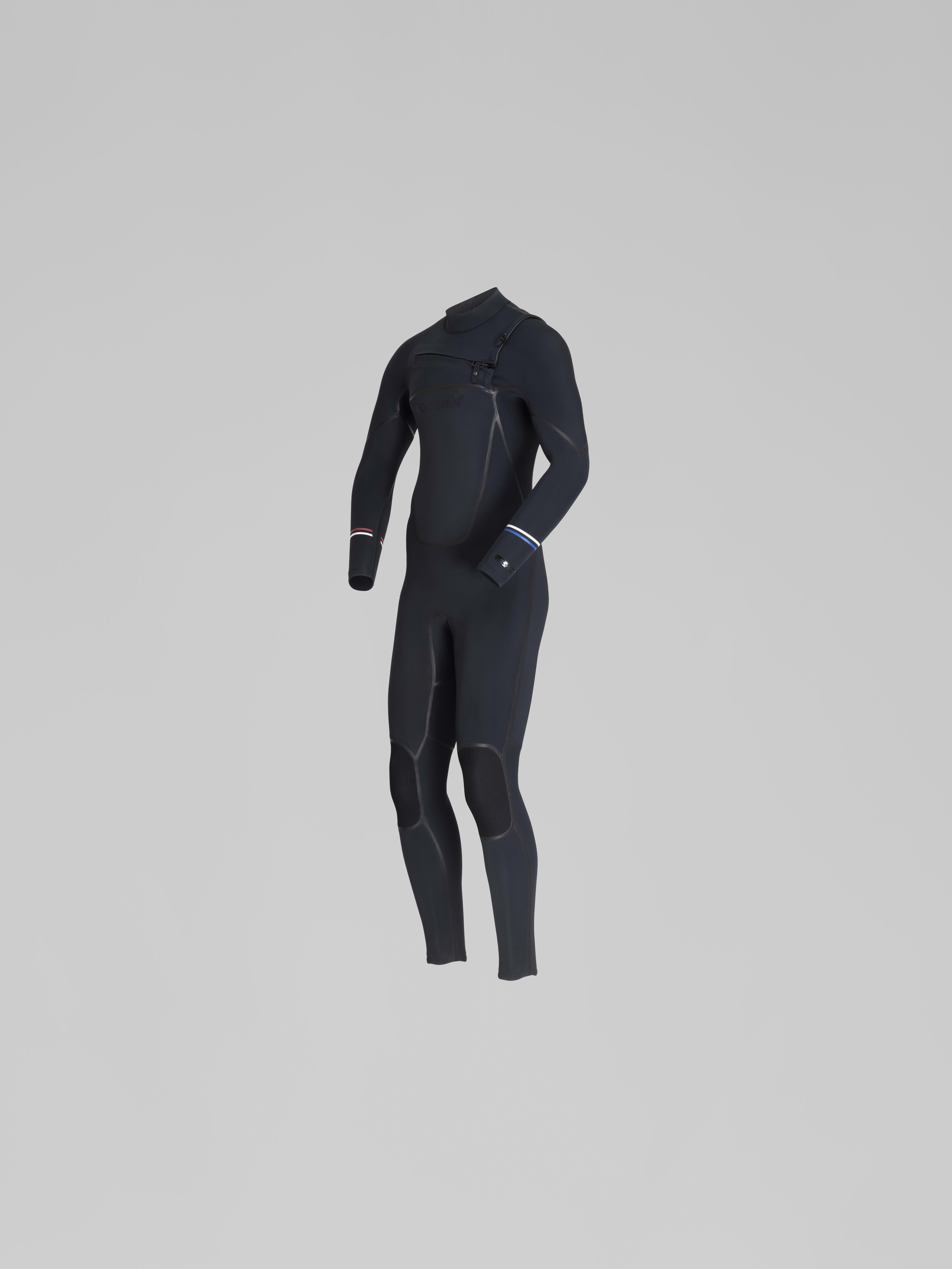 Packshot front left image of unstad 4/3/5mm Wetsuit Caviar Black