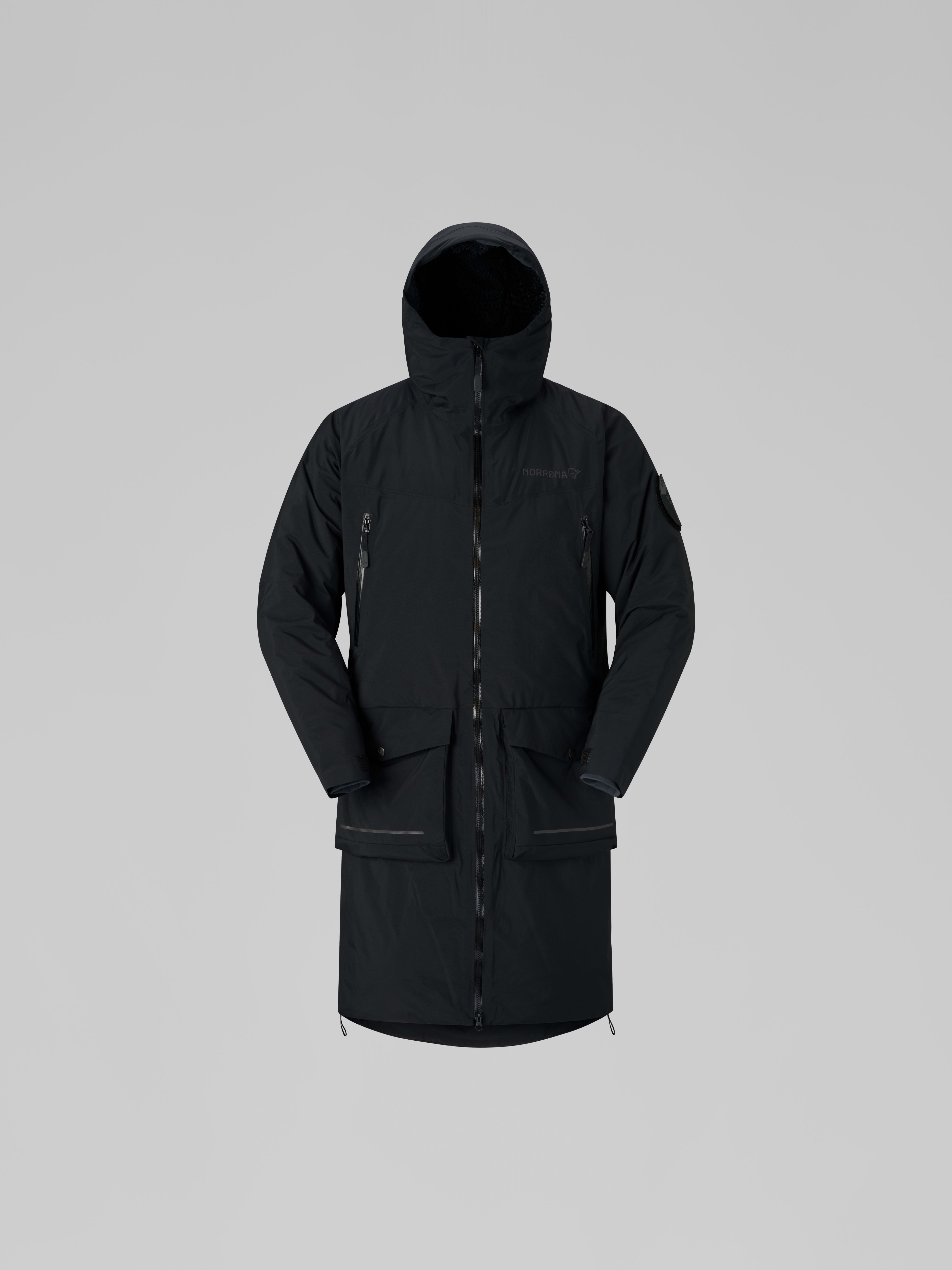 Packshot front image of unstad Gore-Tex Parka Caviar Black