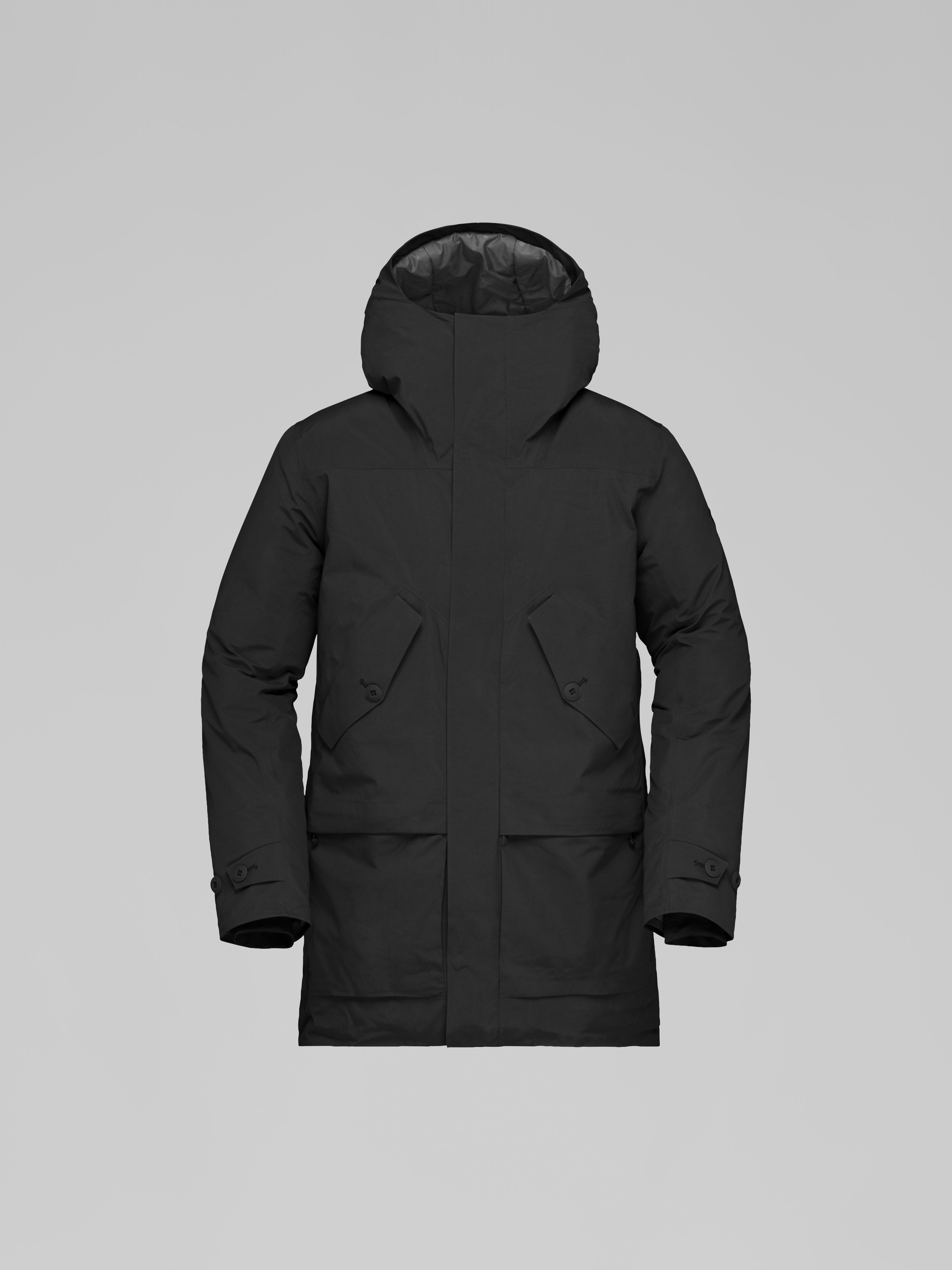 Packshot front image of oslo Gore-Tex Insulated Parka Caviar Black
