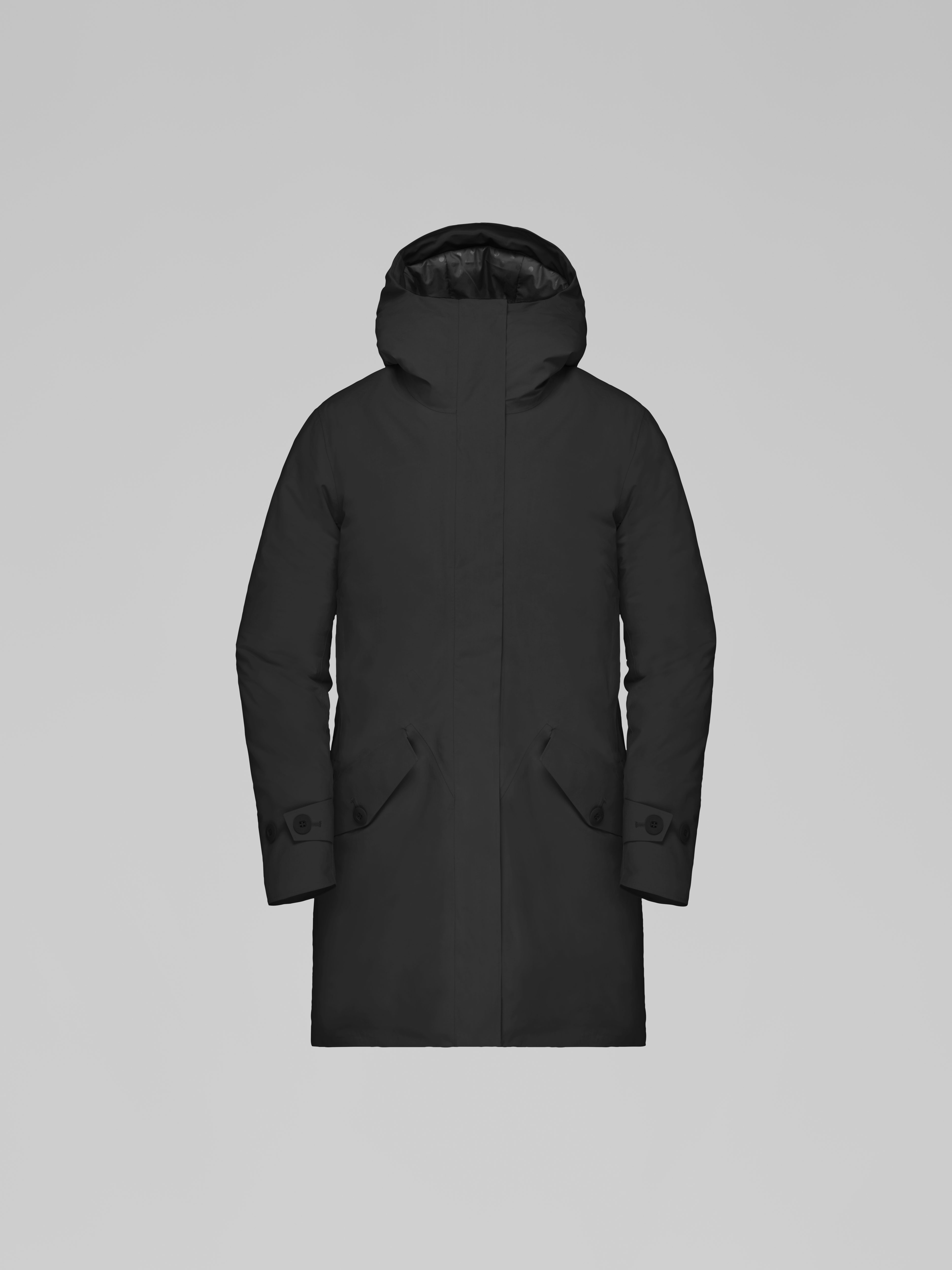 Packshot front image of oslo Gore-Tex Insulated Parka Caviar Black