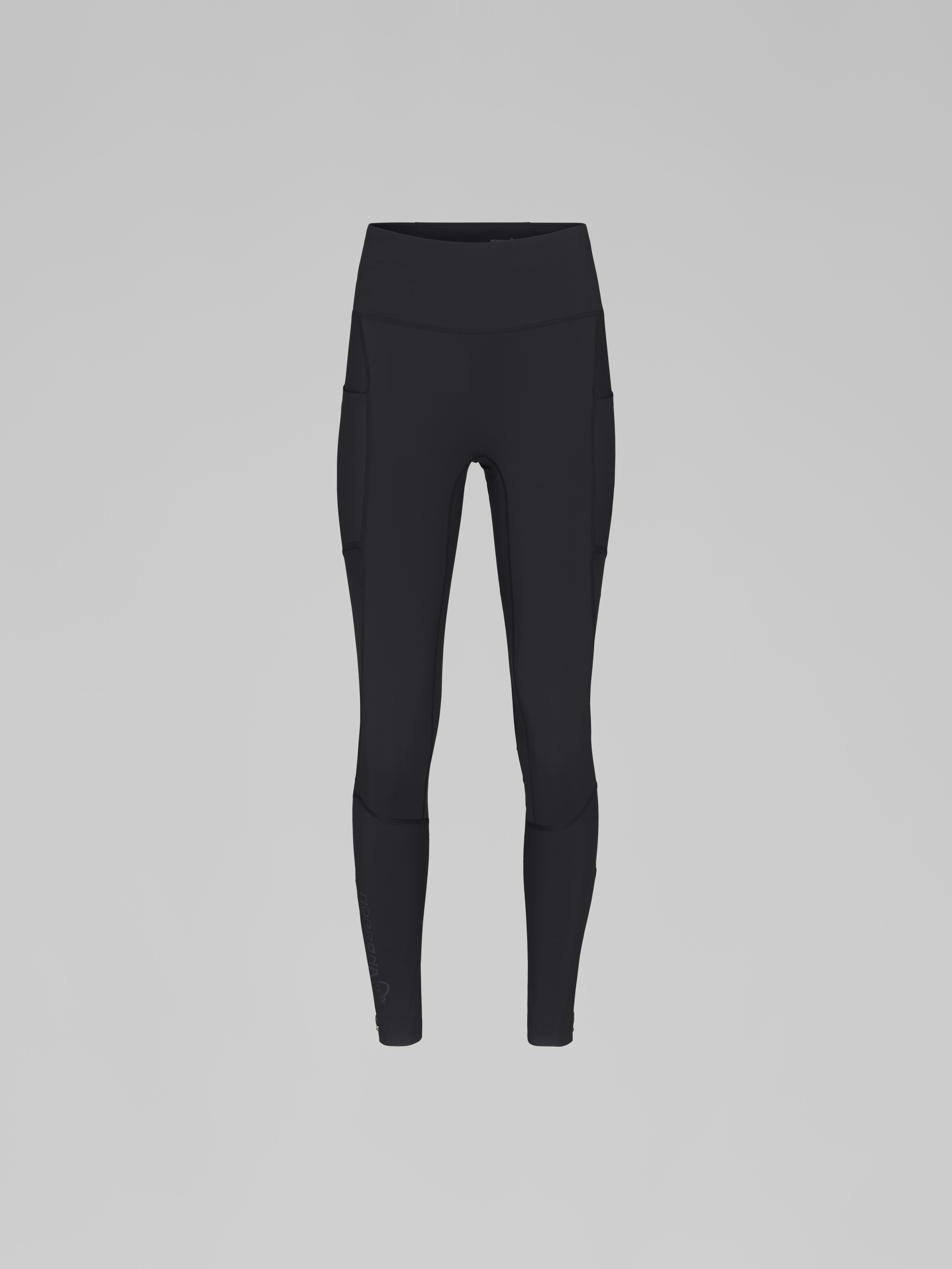 Packshot front image of senja equaliser stretch Tights Caviar Black