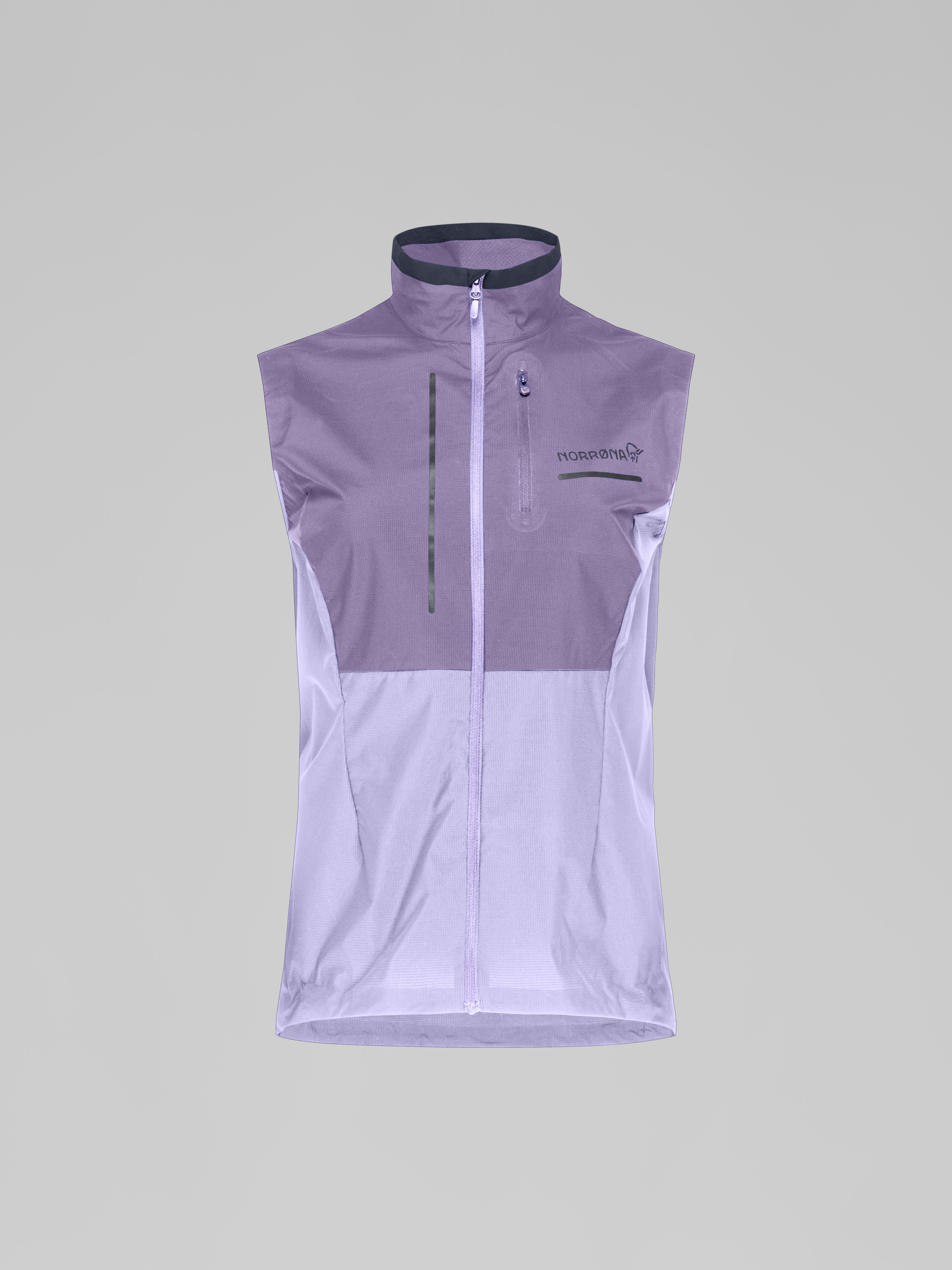 Packshot front image of senja aero90 Vest Purple Sage/Heirloom Lilac