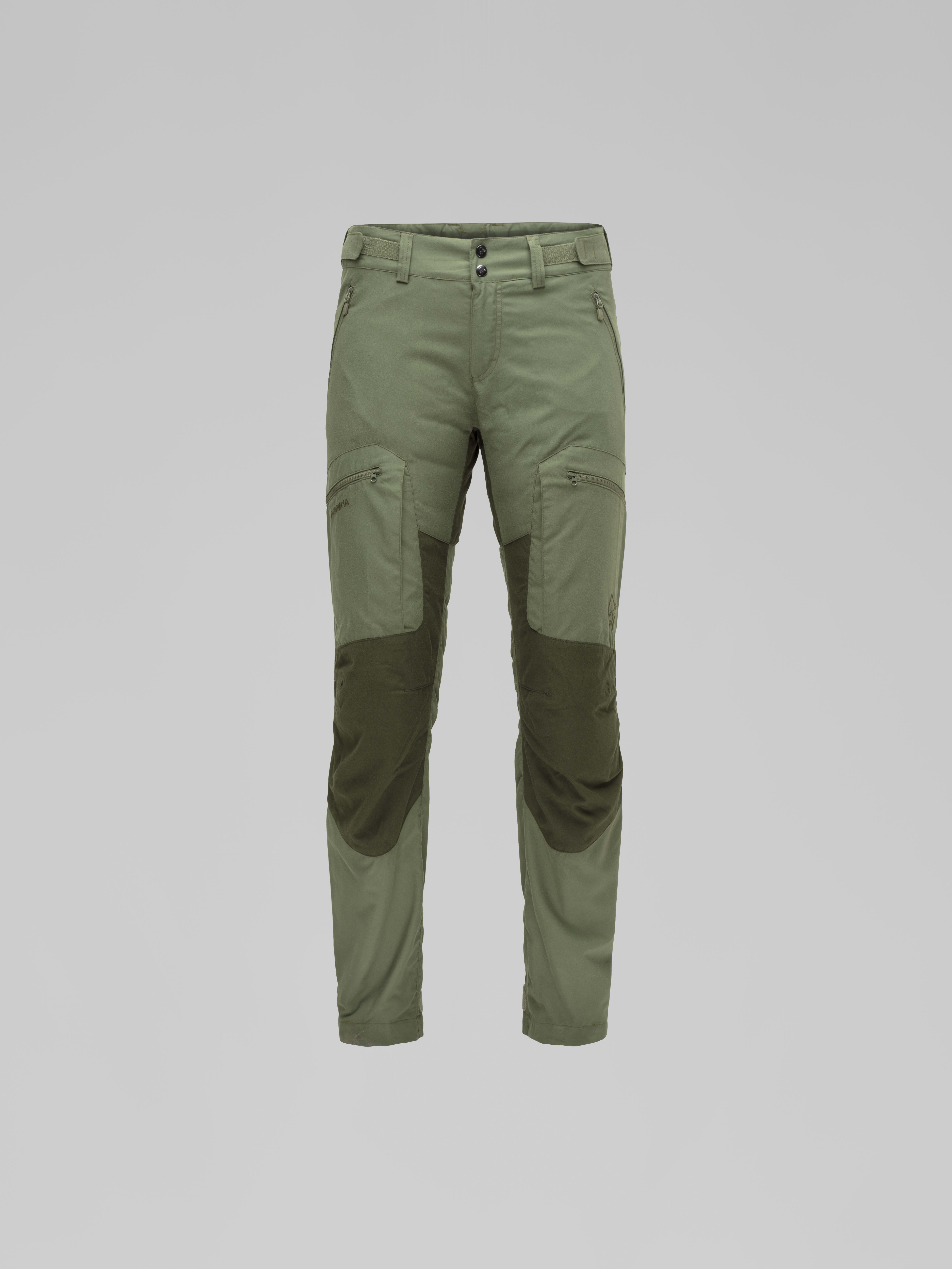 Packshot front image of finnskogen hybrid Pants Green