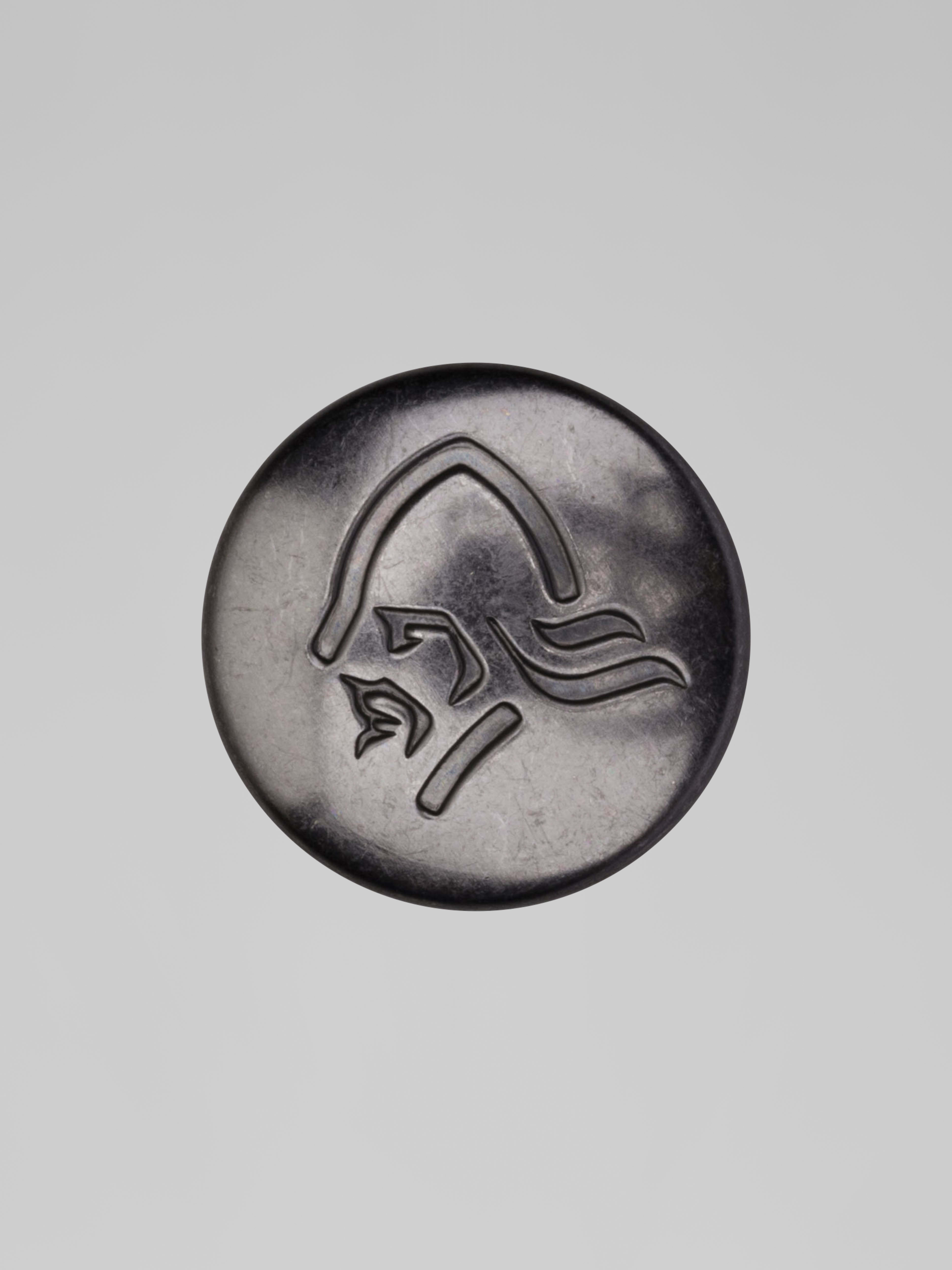 Packshot front image of spareparts_repair Standard Snap Button Dark Pewter