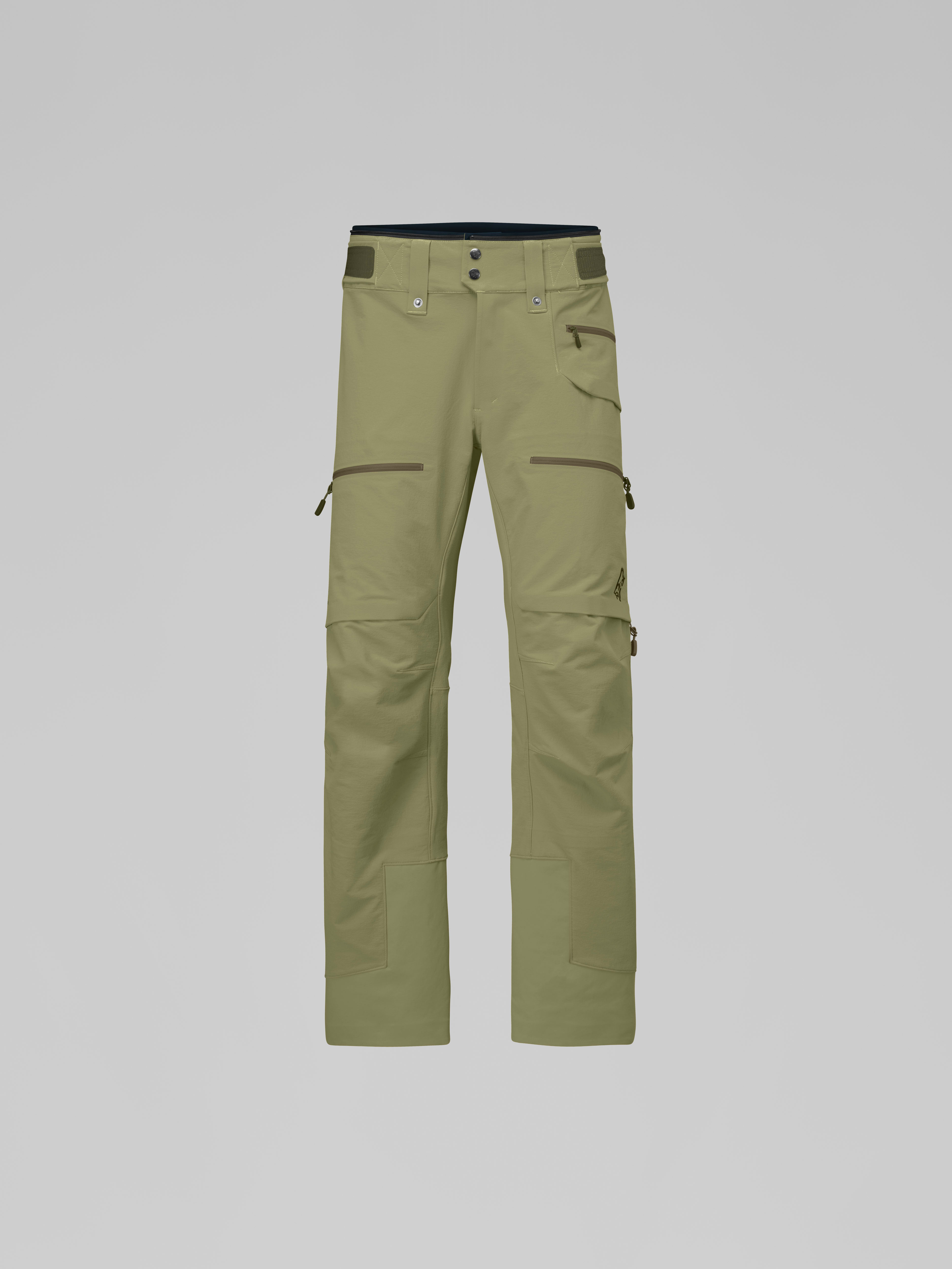 Packshot front image of lofoten flex1 Pants Deep Lichen Green