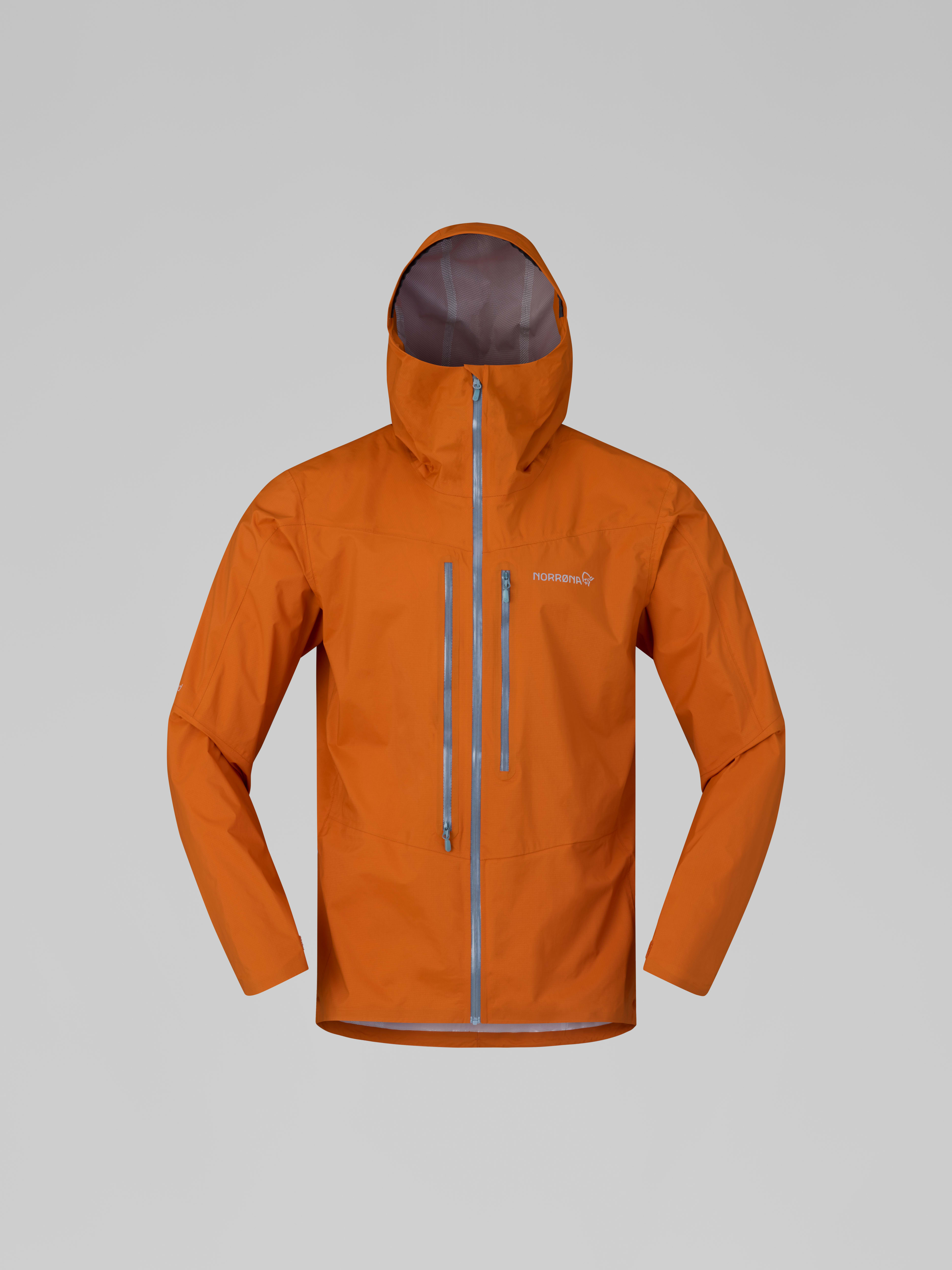 Packshot front image of falketind dri1 Jacket Gold Flame