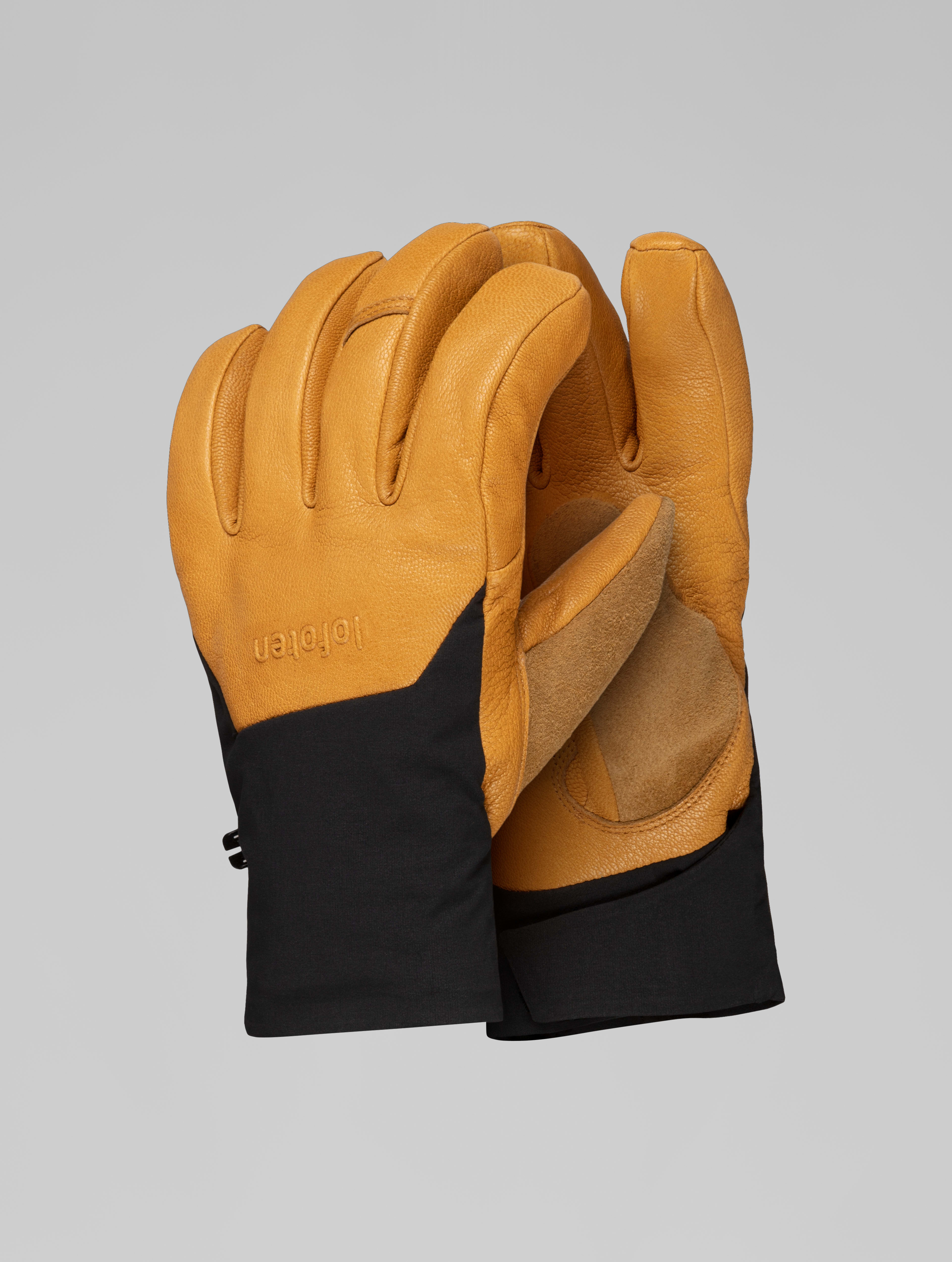 Packshot front image of lofoten Gore-Tex thermo100 short Gloves Kangaroo