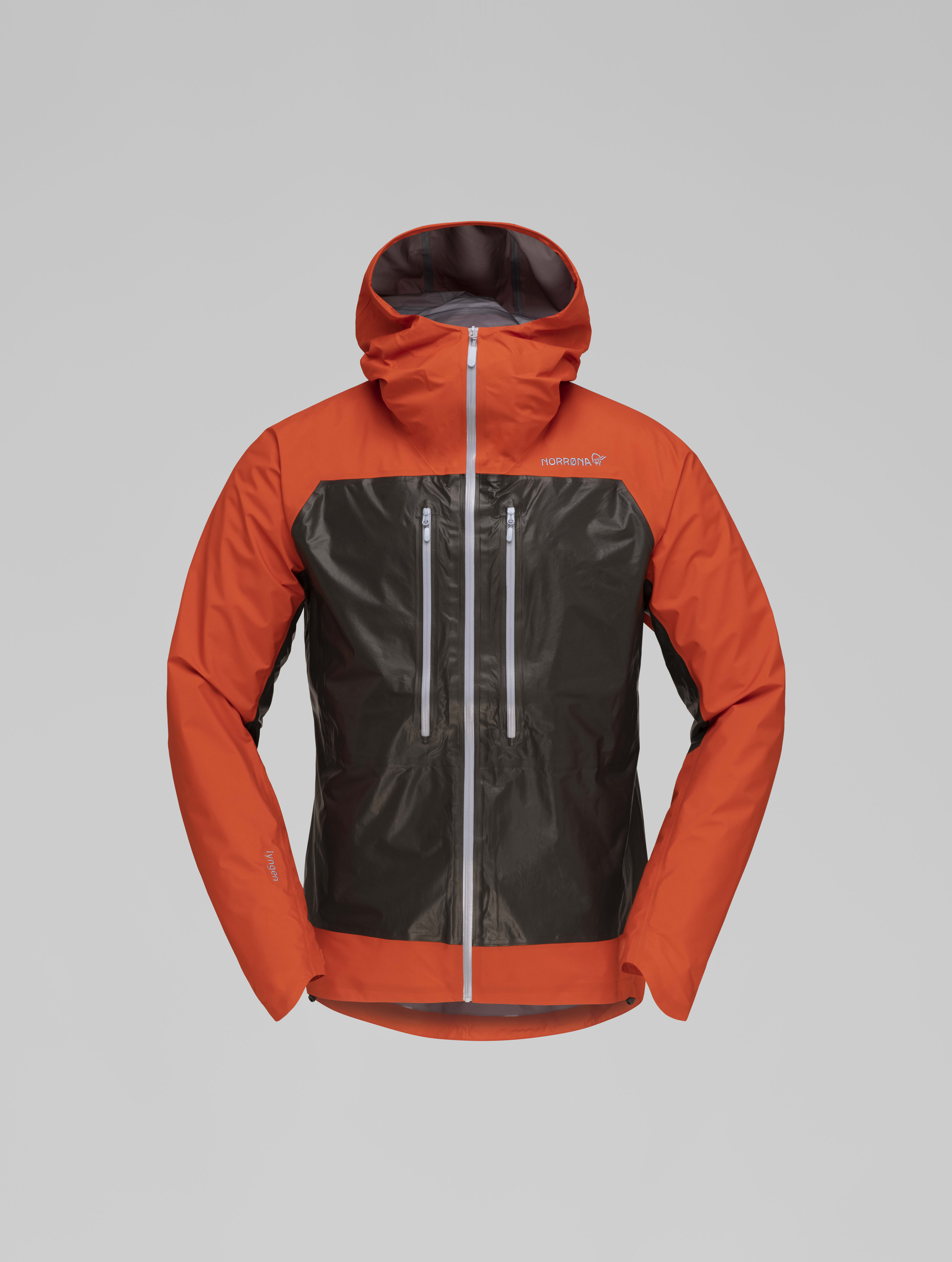 Packshot front image of lyngen Gore-Tex Active Jacket Arednalin/Peat