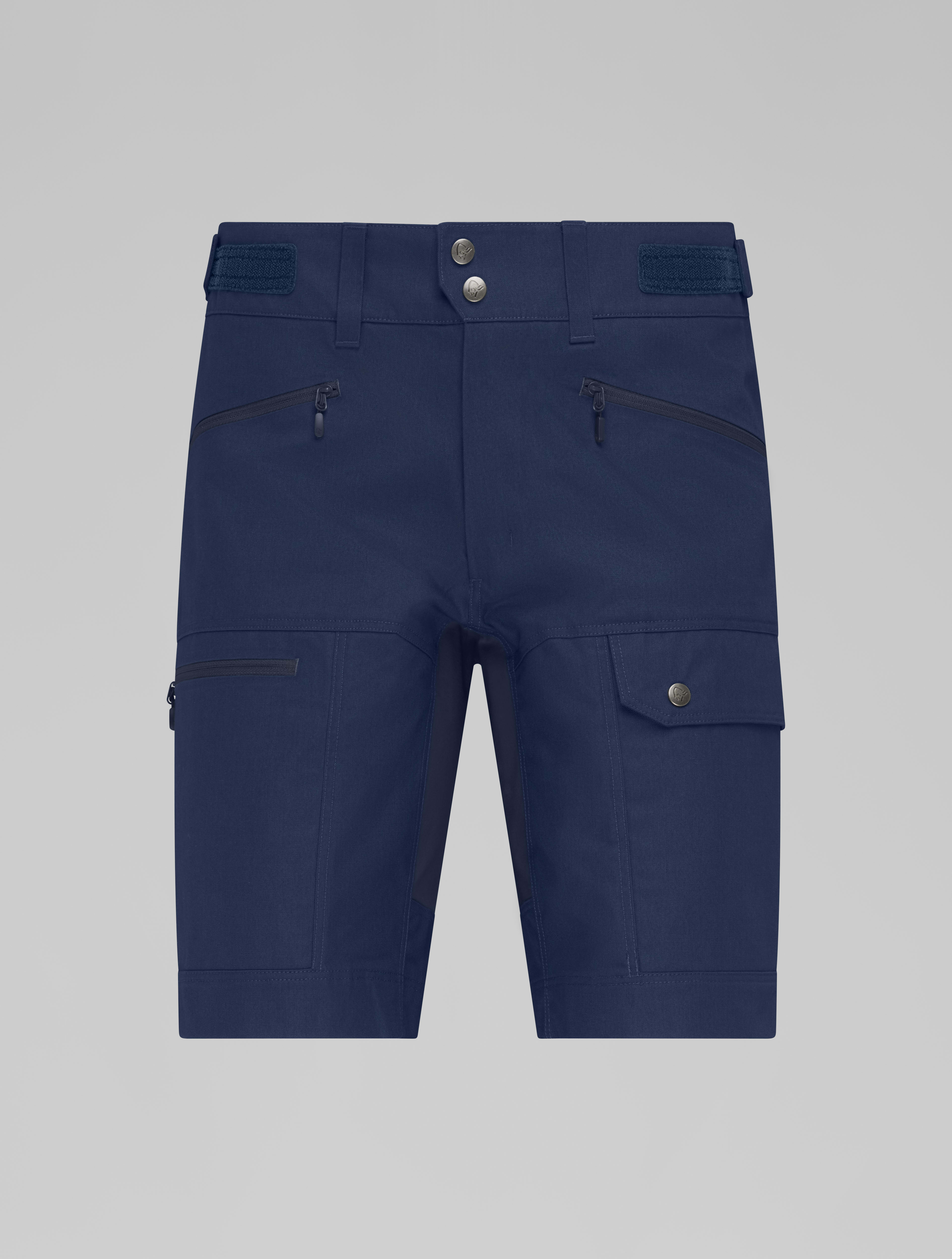 Packshot front image of femund cotton heavy weight Shorts Indigo Night/Navy Blazer