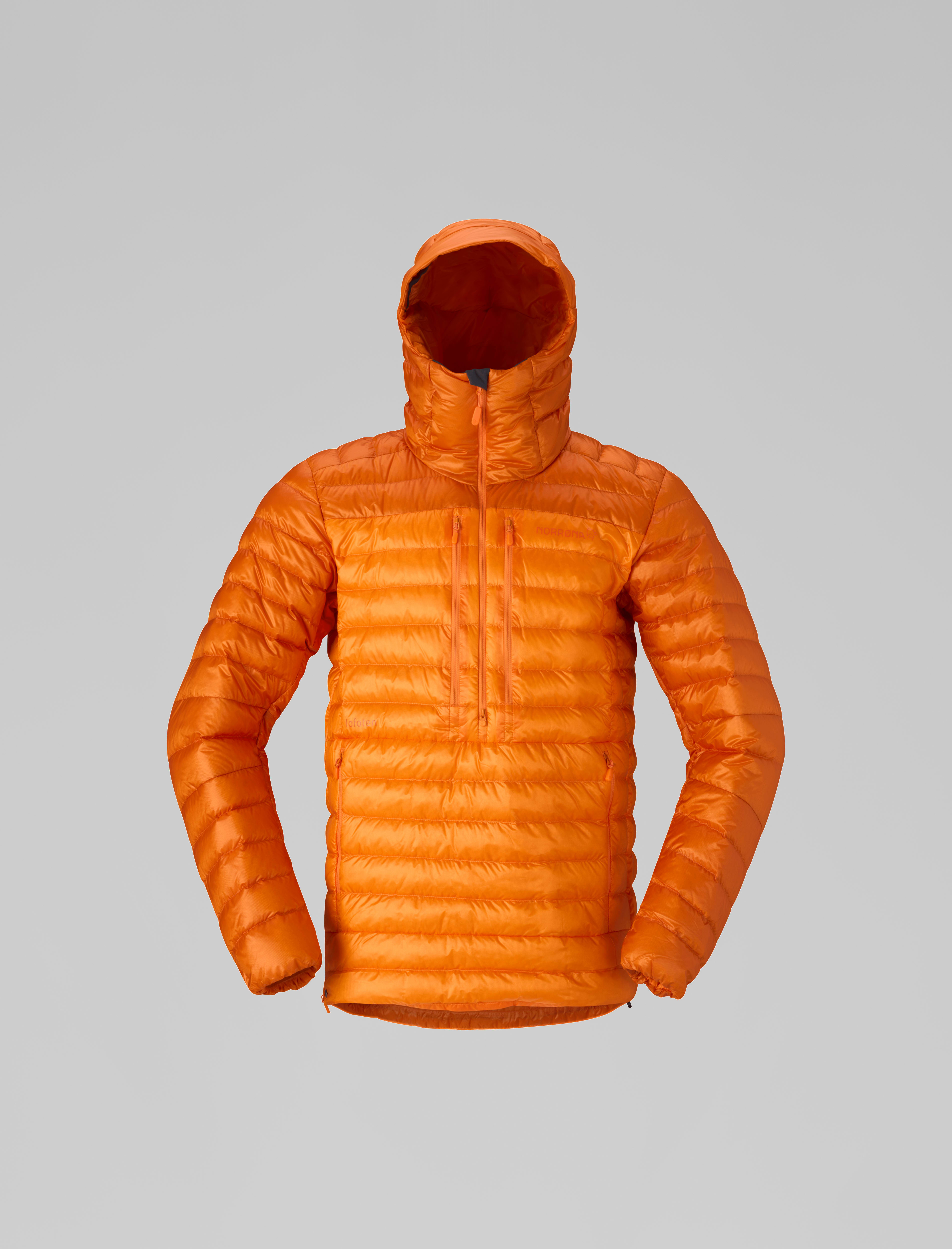 Packshot front image of lofoten down800 Anorak Exuberance