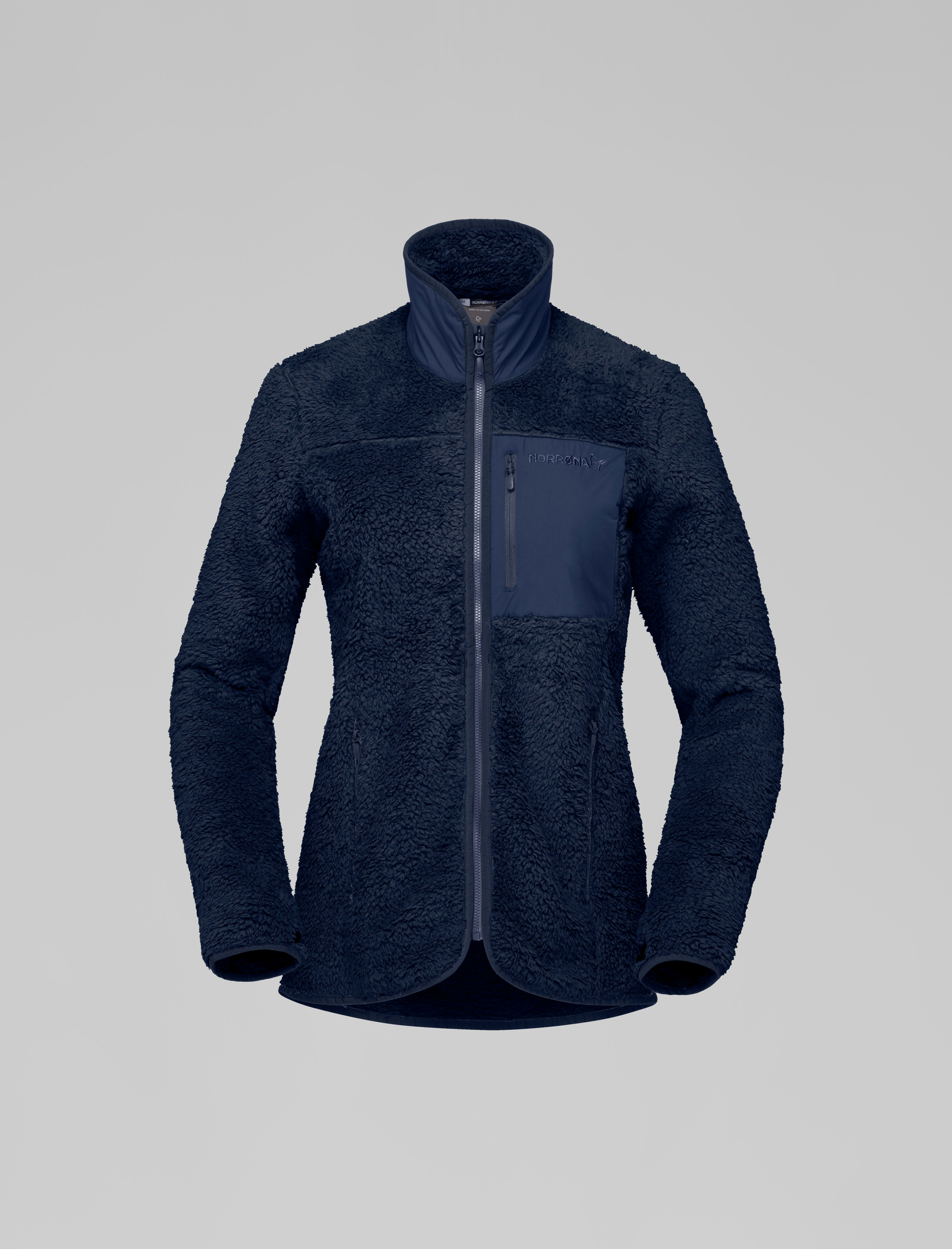 Packshot front image of femund warm3 Jacket Indigo Night Blue