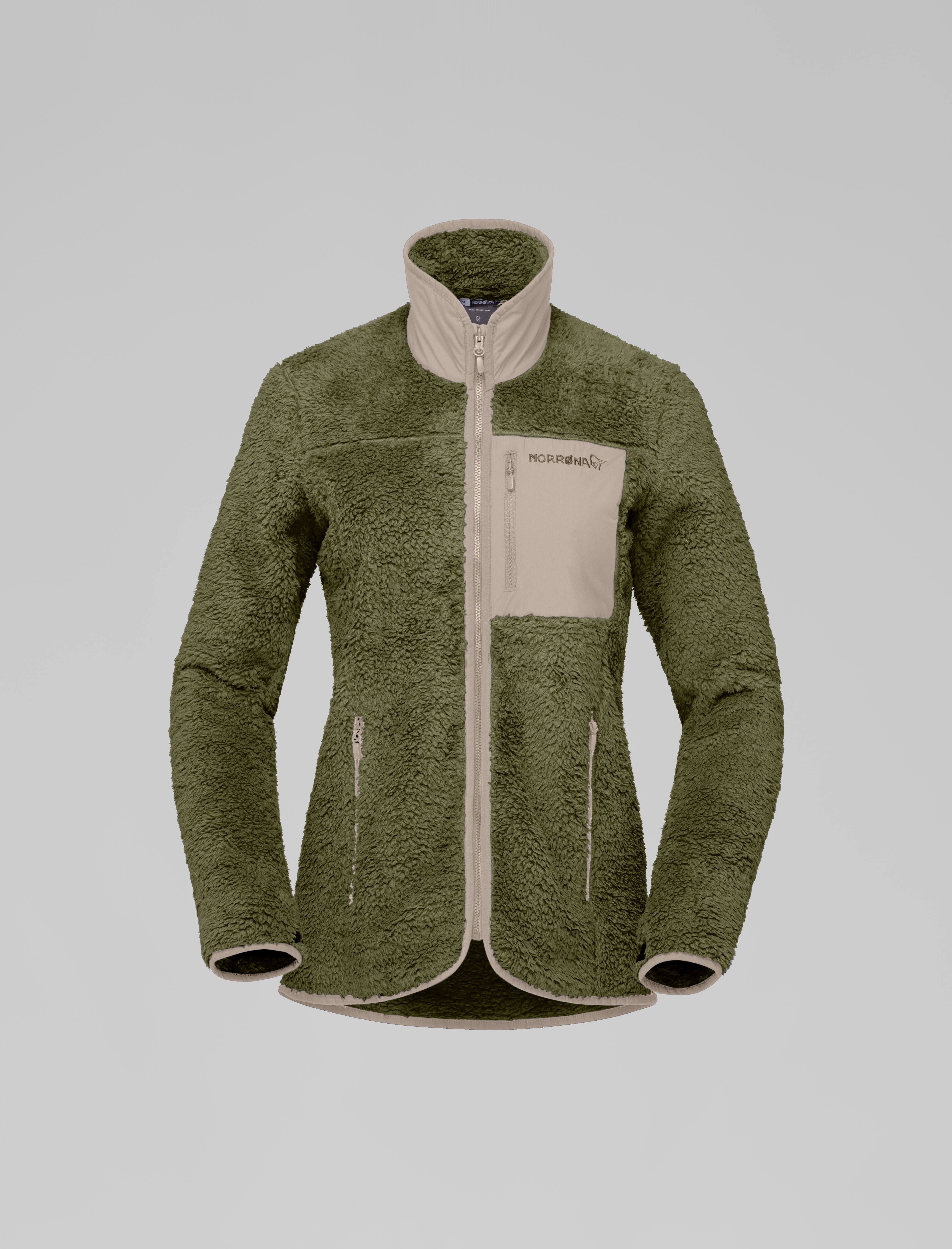 Packshot front image of femund warm3 Jacket Loden Green