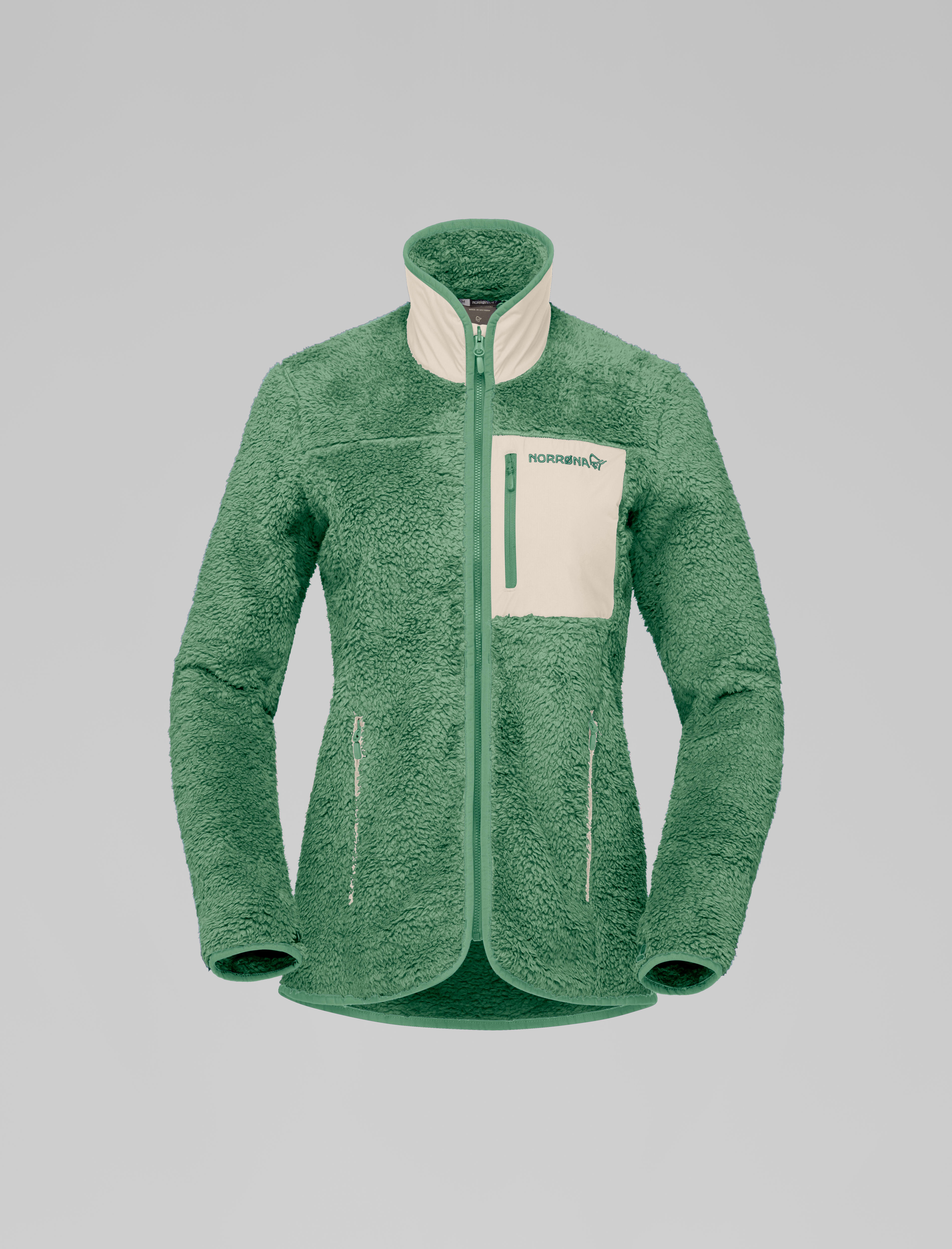 Packshot front image of femund warm3 Jacket Dark Ivy Green