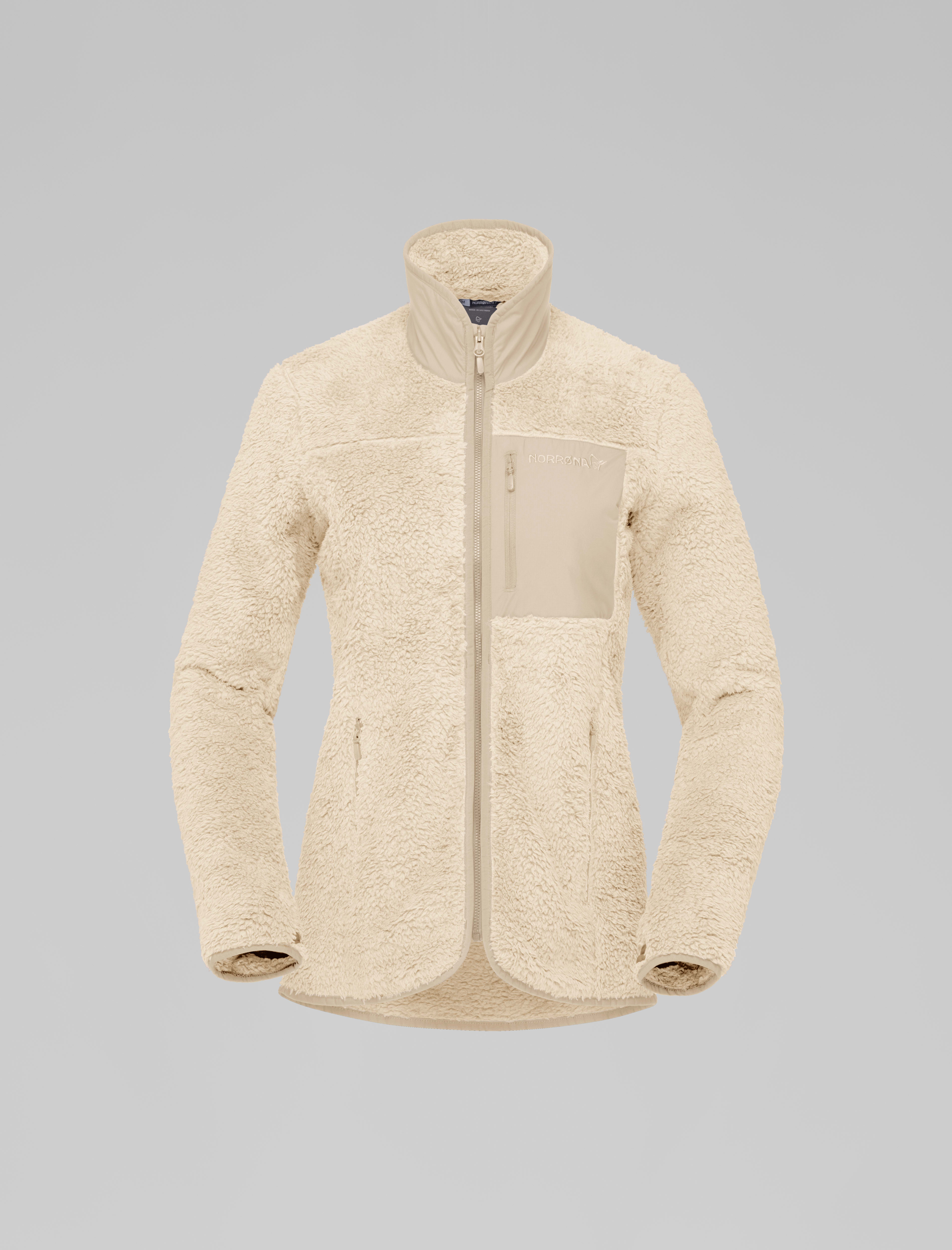 Packshot front image of femund warm3 Jacket Oatmeal