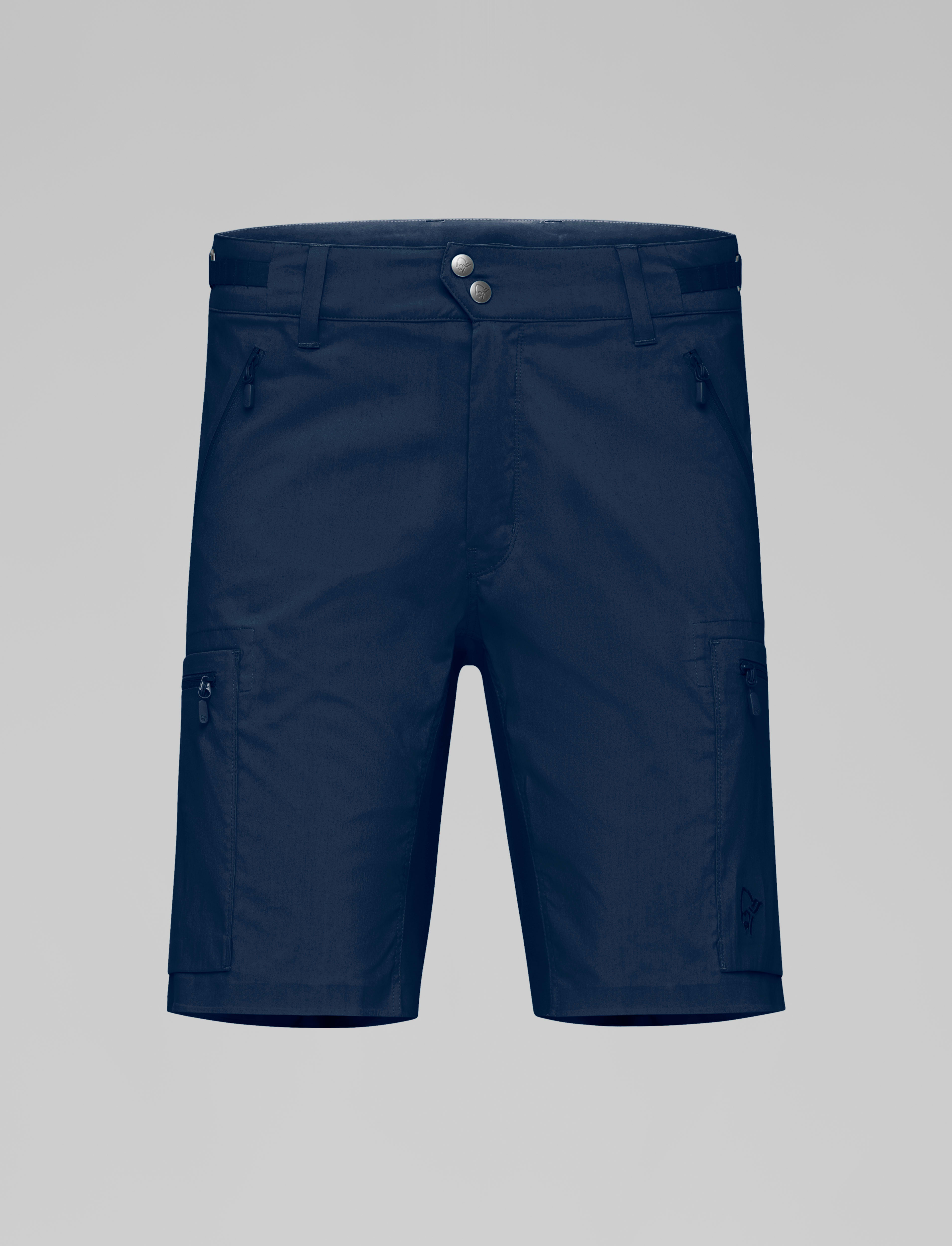 Packshot front image of femund light cotton Shorts Navy Blazer