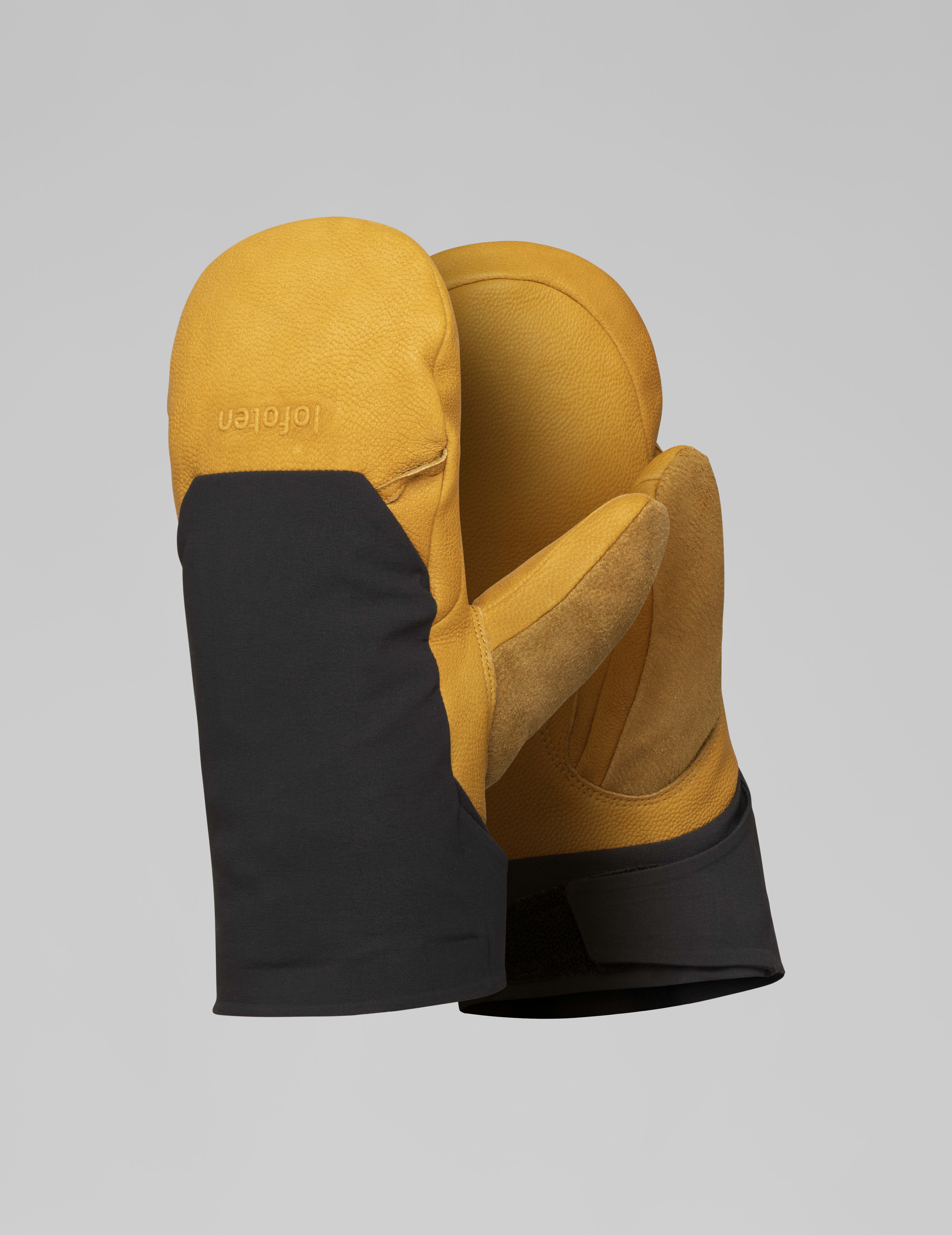 Packshot front image of lofoten Gore-Tex thermo200 short Mittens Kangaroo