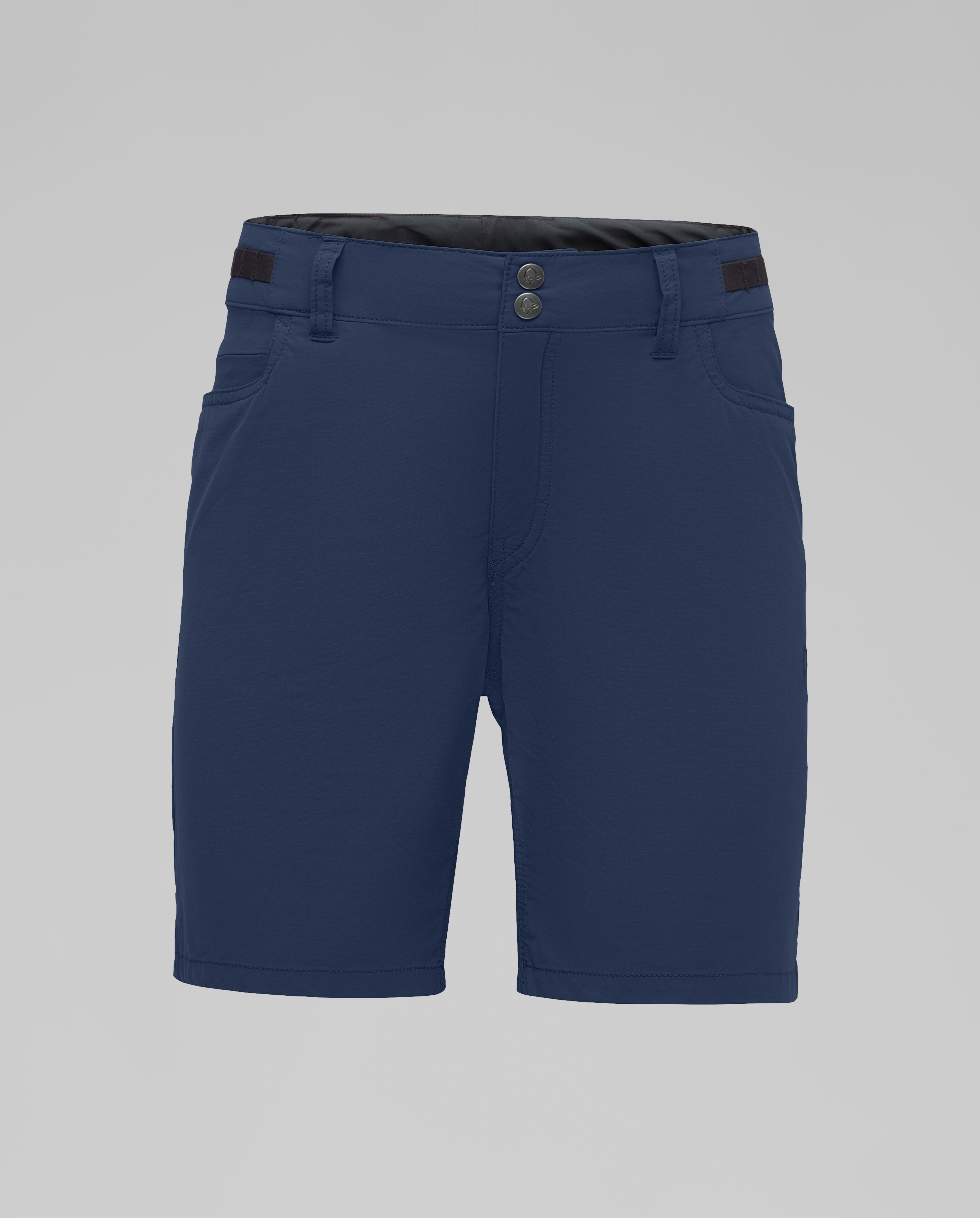 Packshot front image of svalbard light cotton Shorts Indigo Night