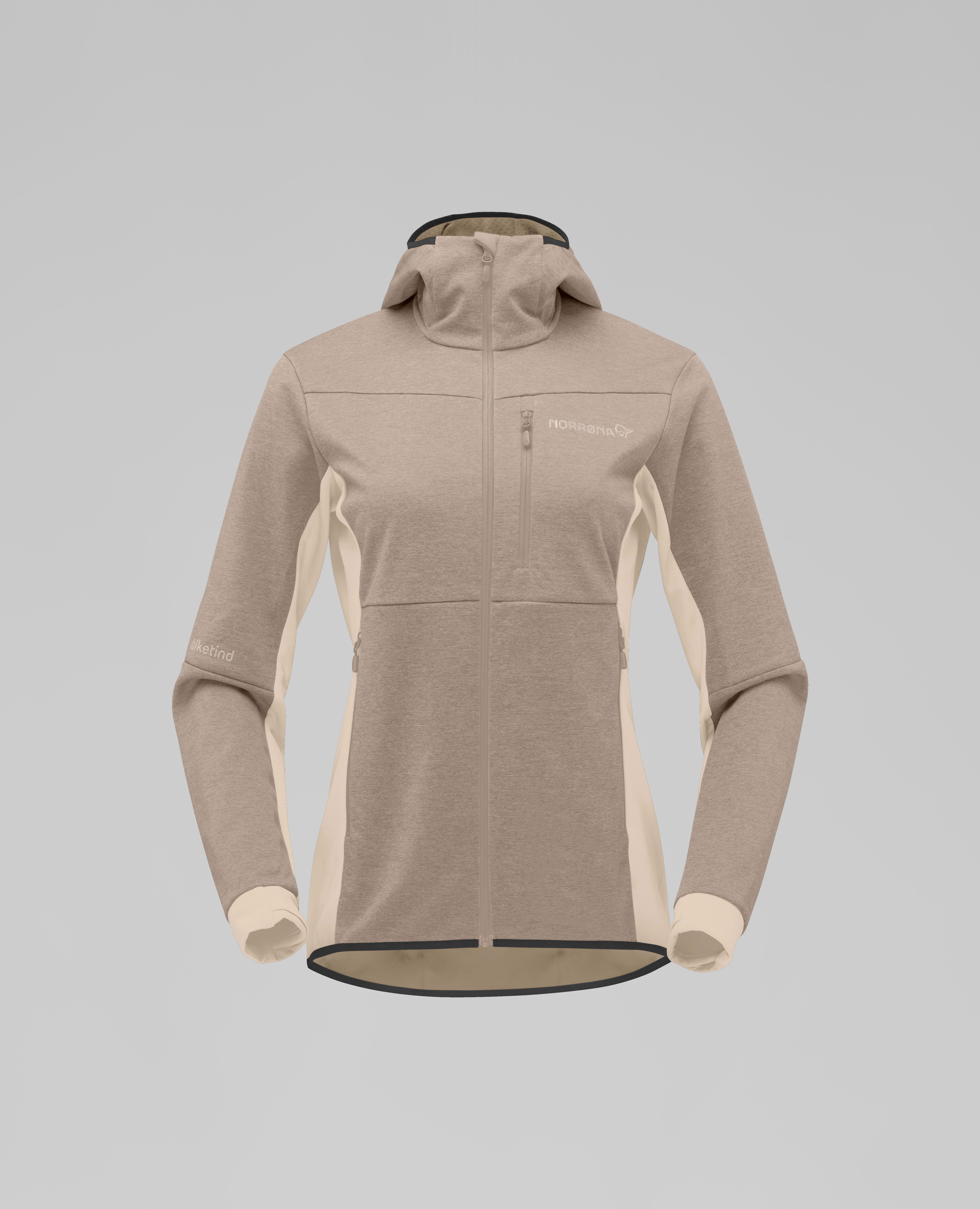 Packshot front image of falketind warm2 Octa Hood Winter Twig