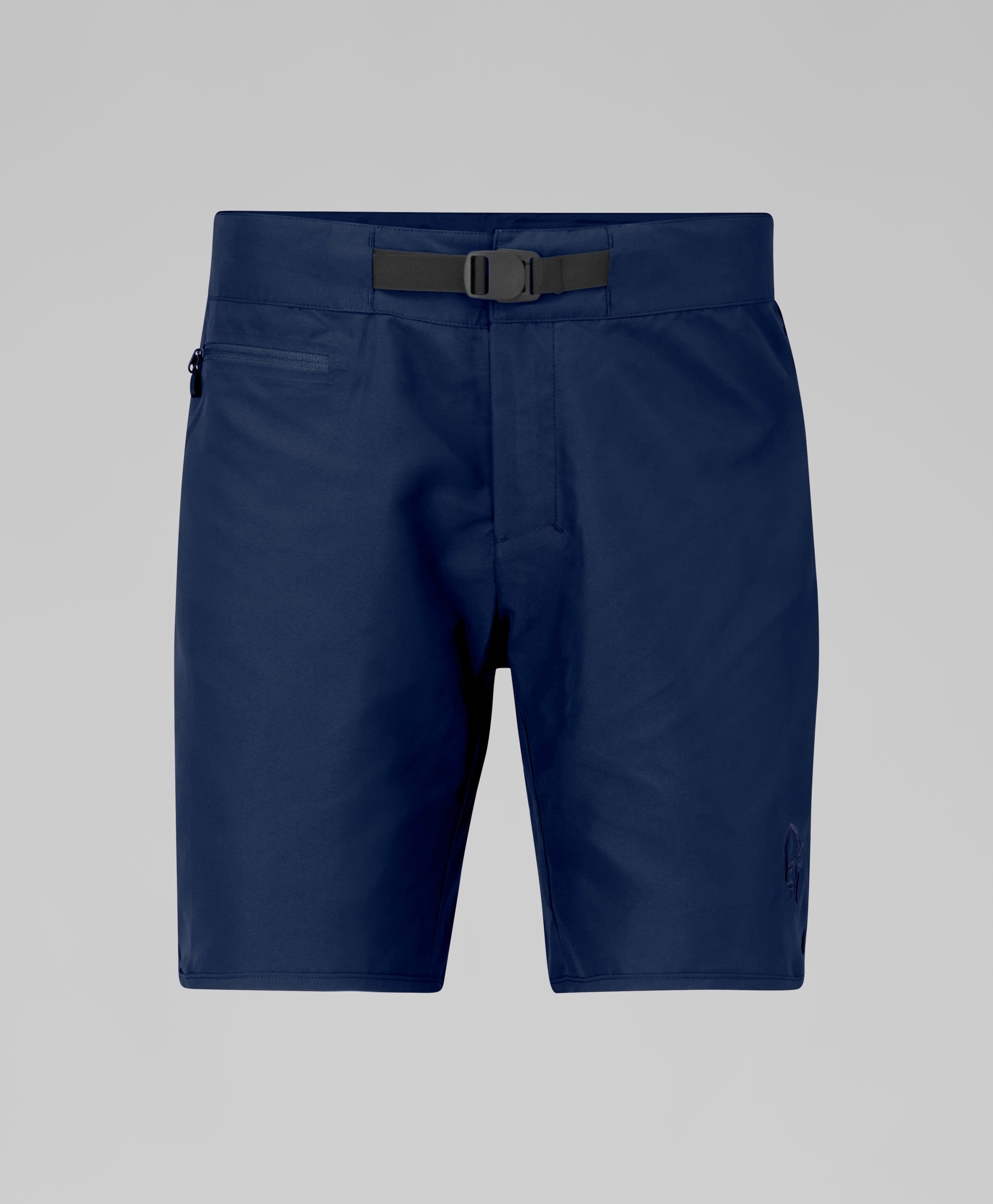 Packshot front image of femund silent grid Shorts Navy Blazer