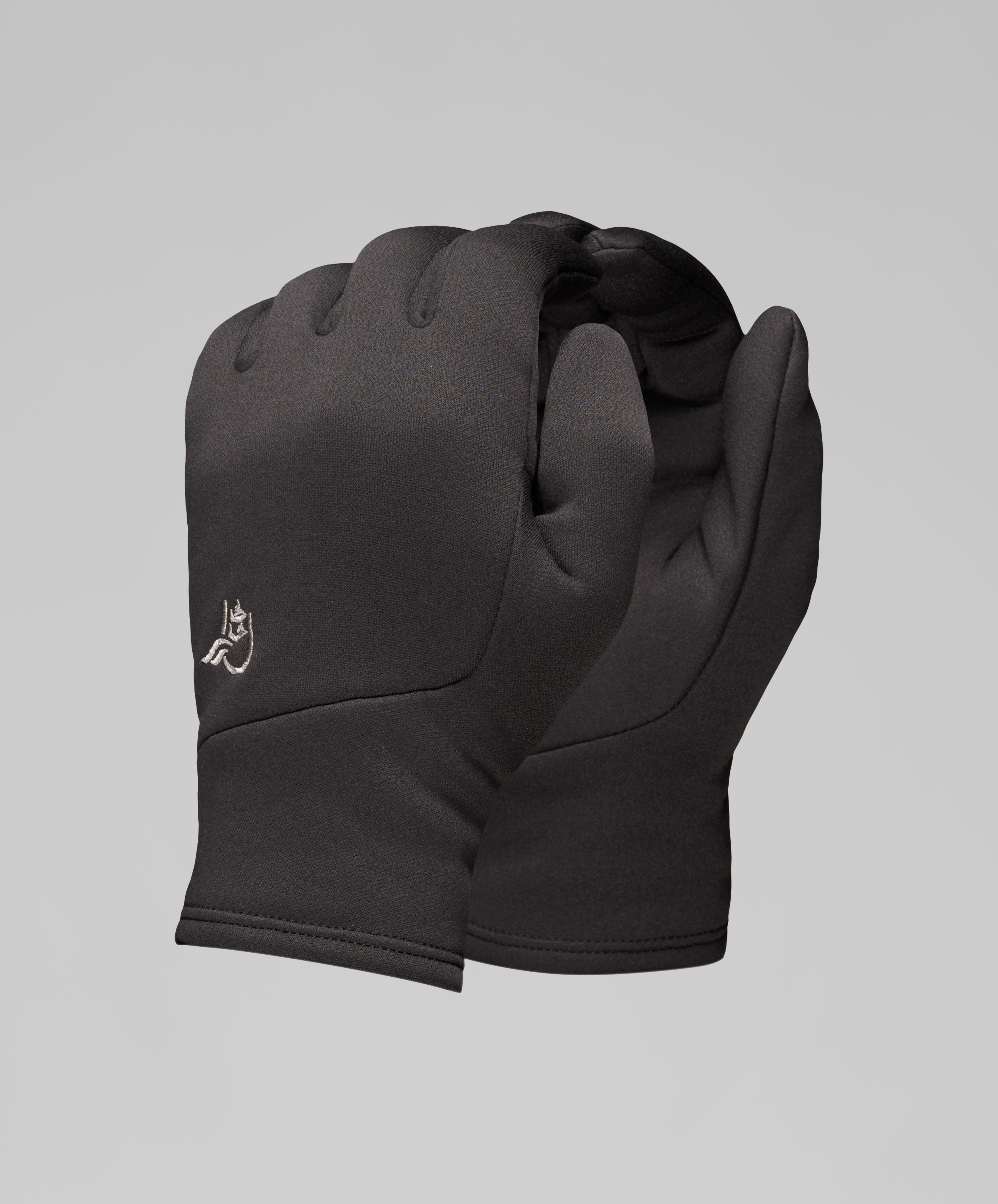 Packshot front image of 29 warm2 stretch Gloves Caviar Black