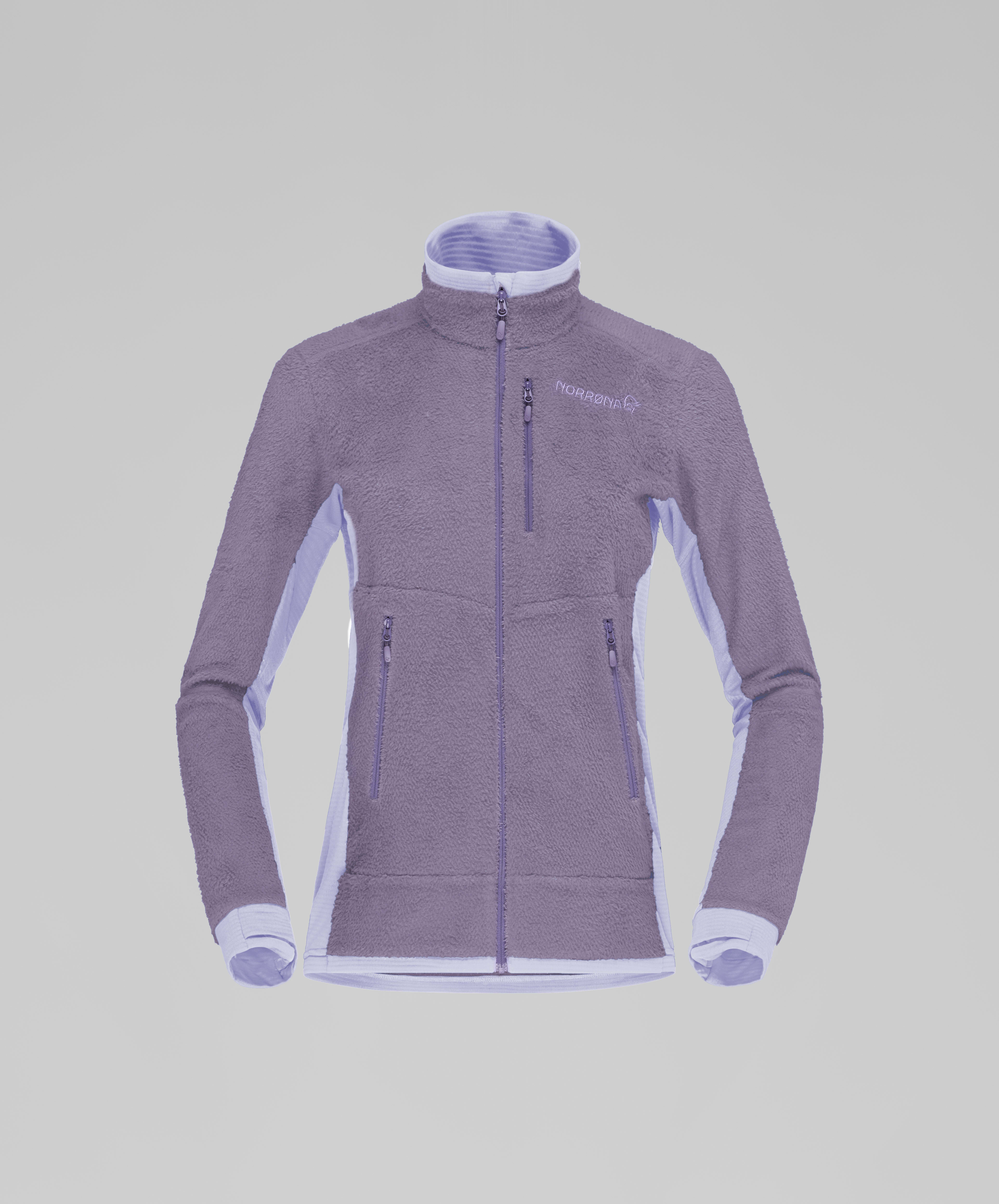 Packshot front image of falketind warm1 active Jacket Purple Sage/Heirloom Lilac