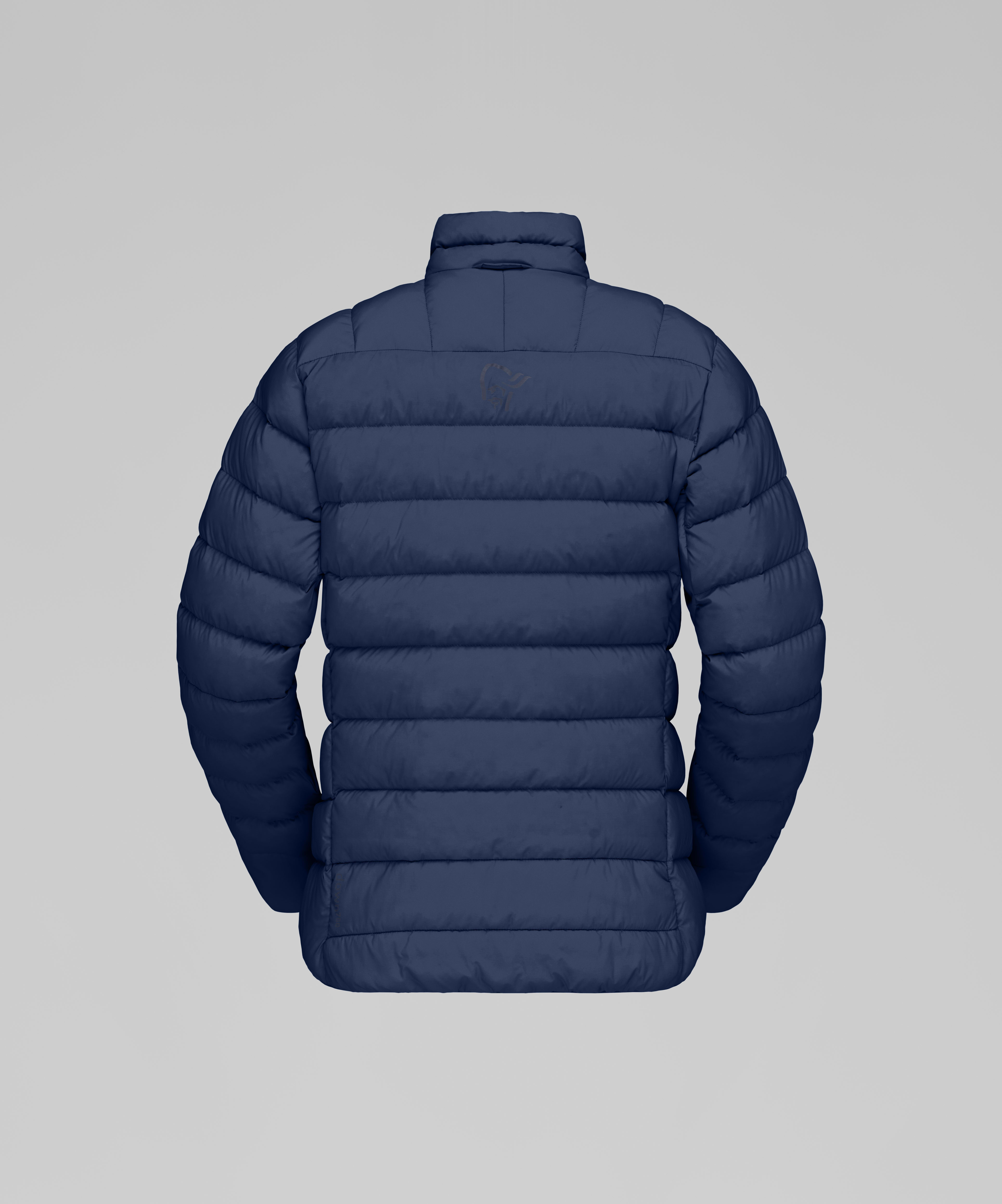 Packshot back image of femund down700 Jacket Indigo Night