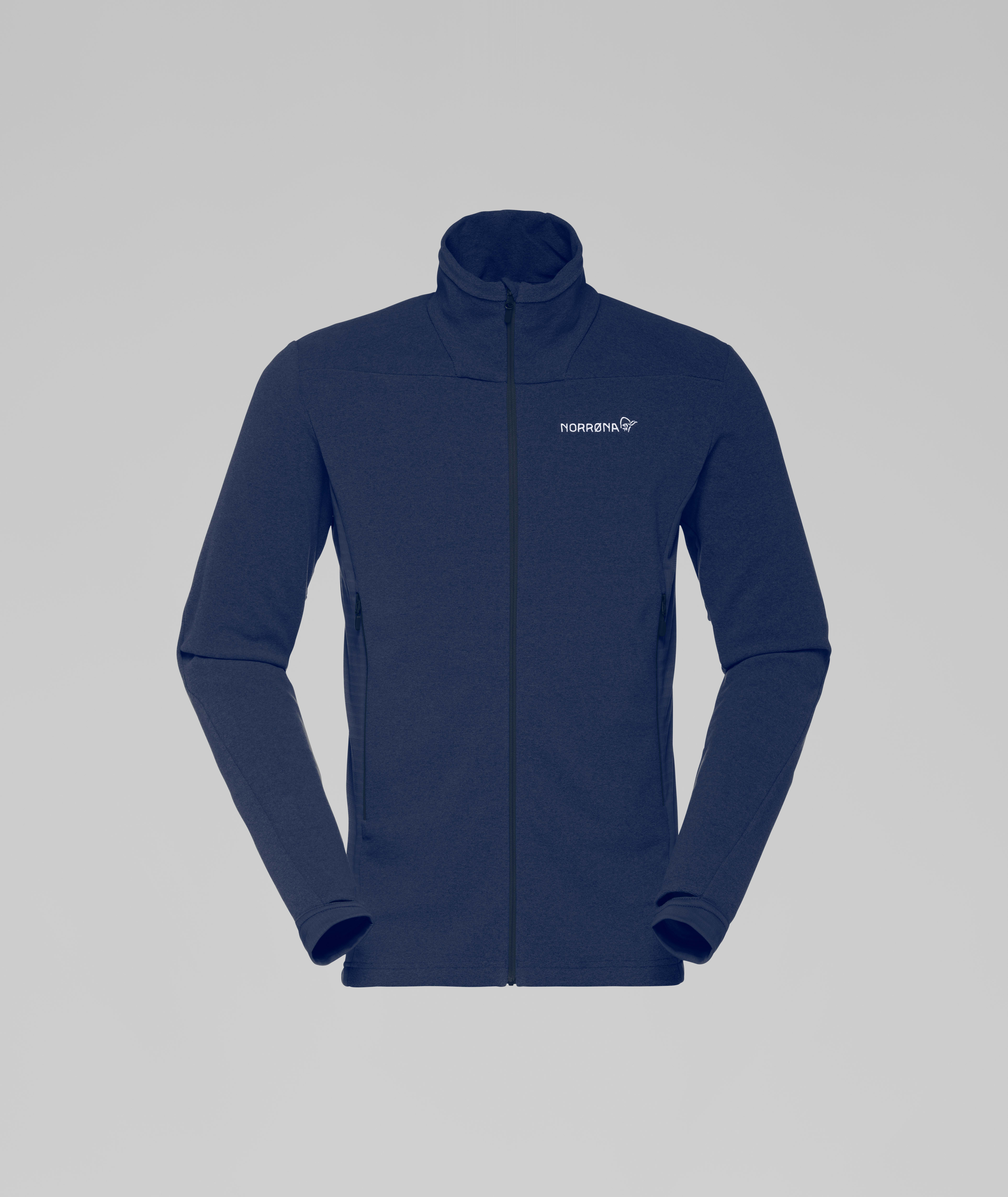 Packshot front image of falketind warm1 Jacket Indigo Night