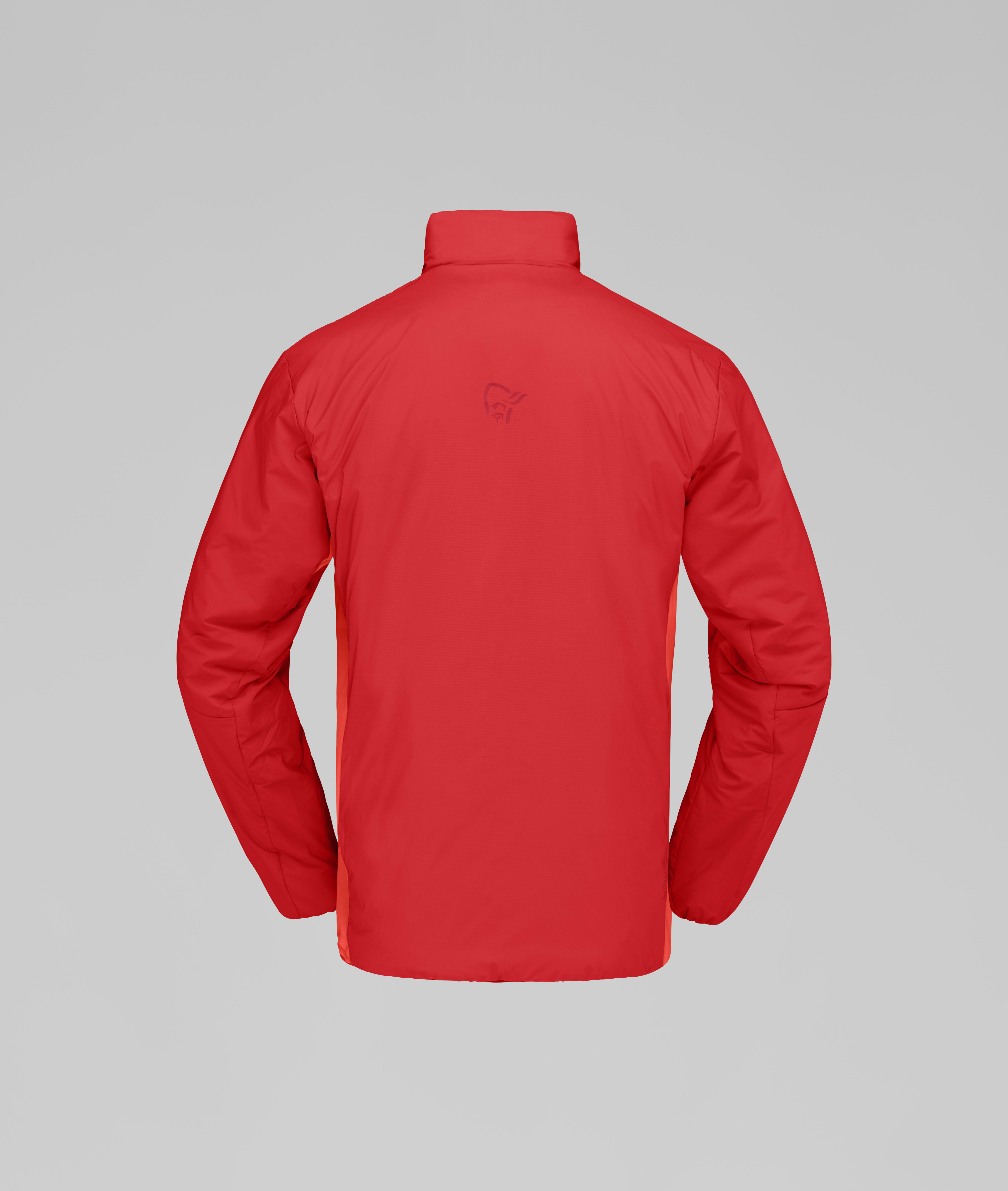 Packshot back image of femund thermo60 Jacket Fiery Red