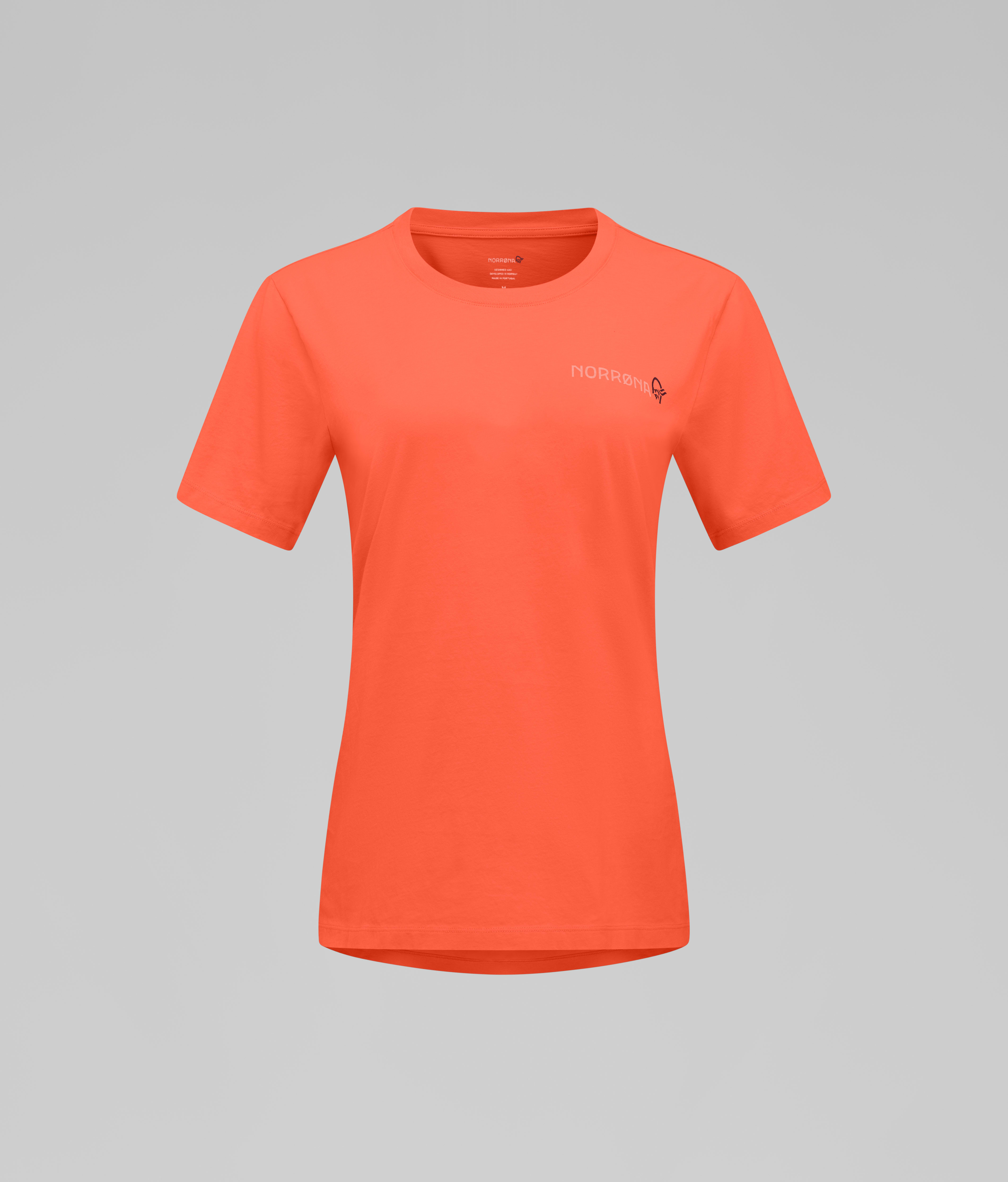 Packshot front image of 29 cotton duotone T-shirt Orange Alert