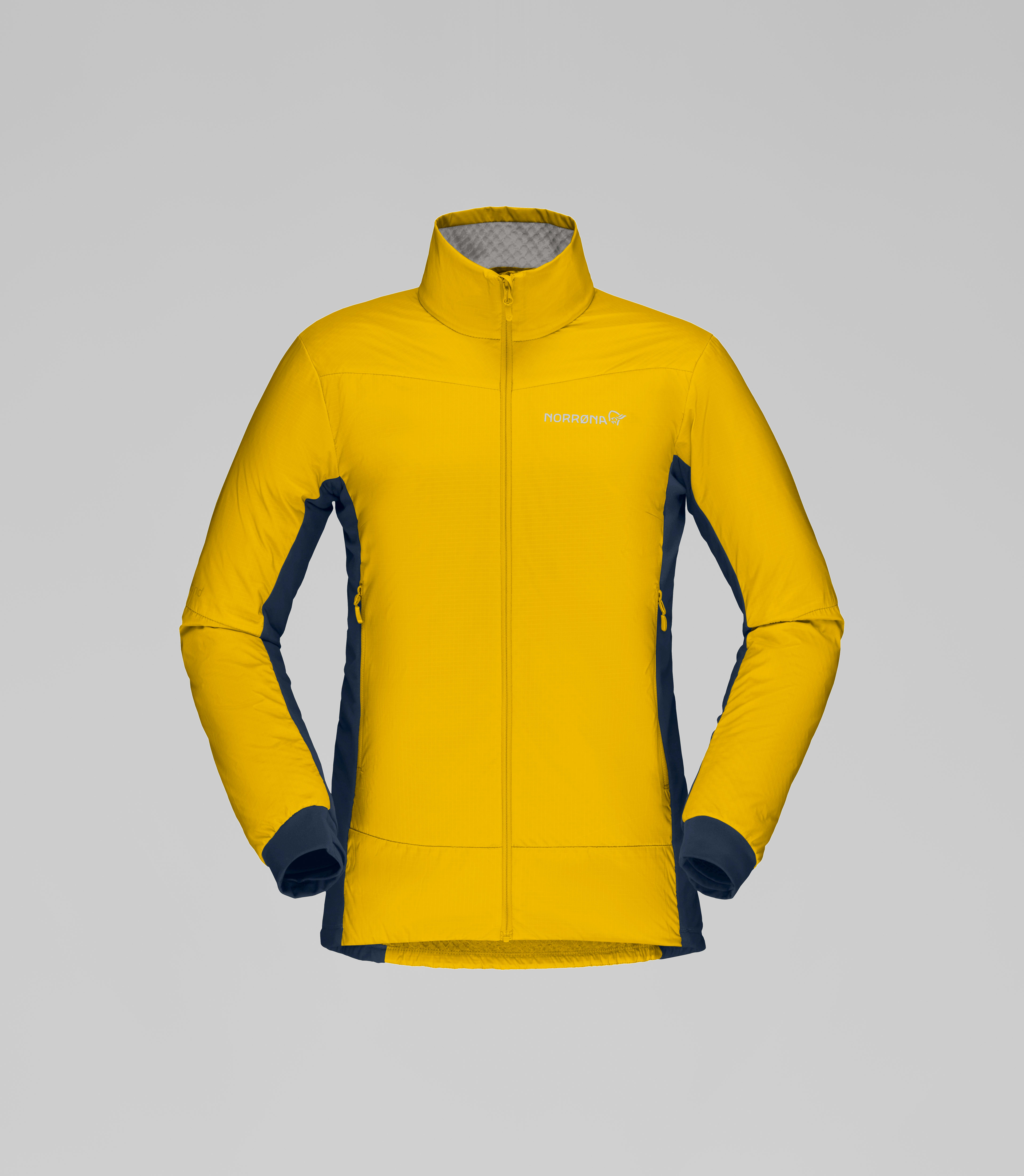 Packshot front image of falketind Octa Jacket Sulphur