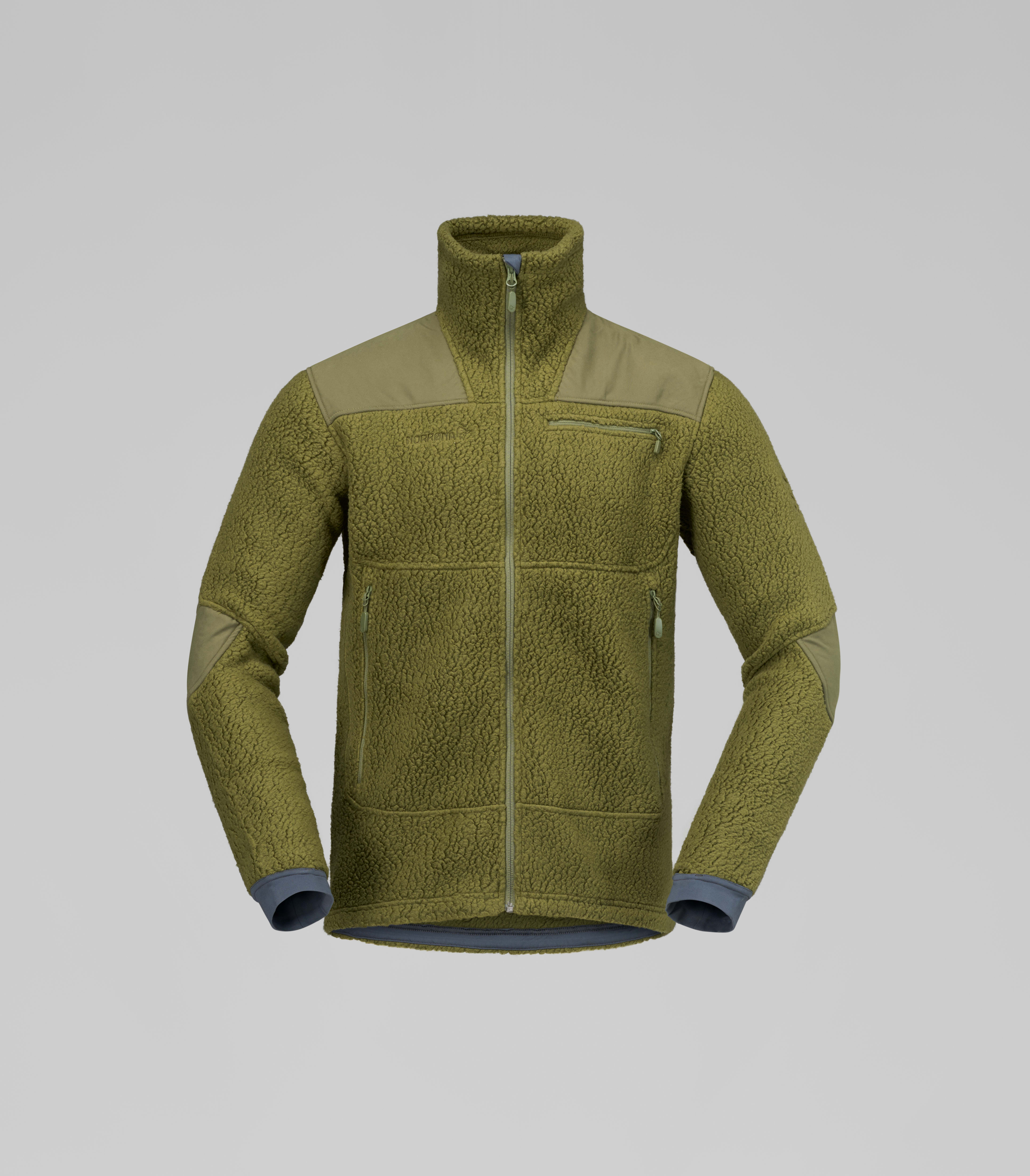 Packshot front image of finnskogen warm2 Jacket Light Green