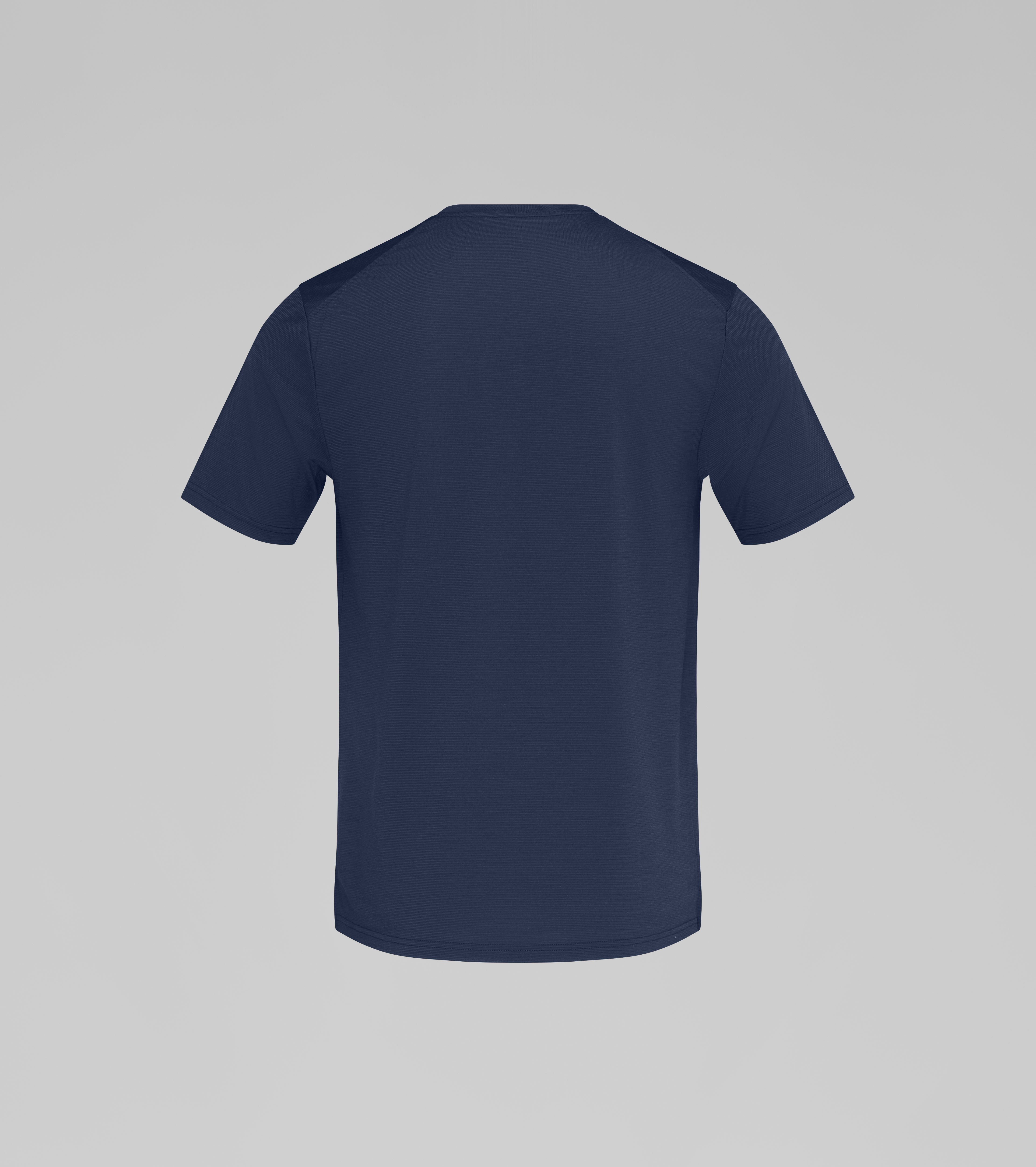 Packshot back image of femund equaliserUll T-shirt Indigo Night