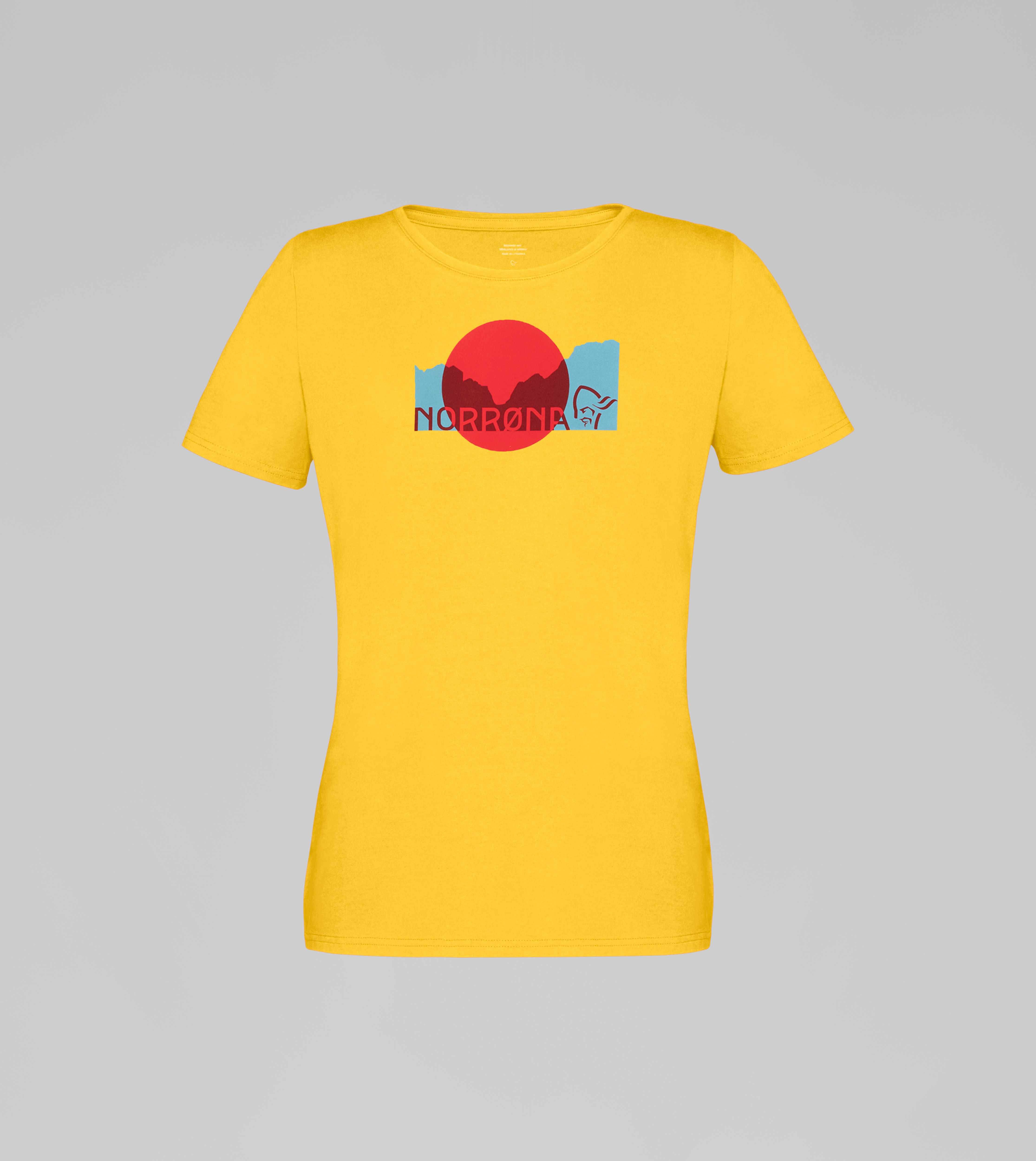 Packshot front image of 29 cotton moon T-Shirt Lemon Chrome