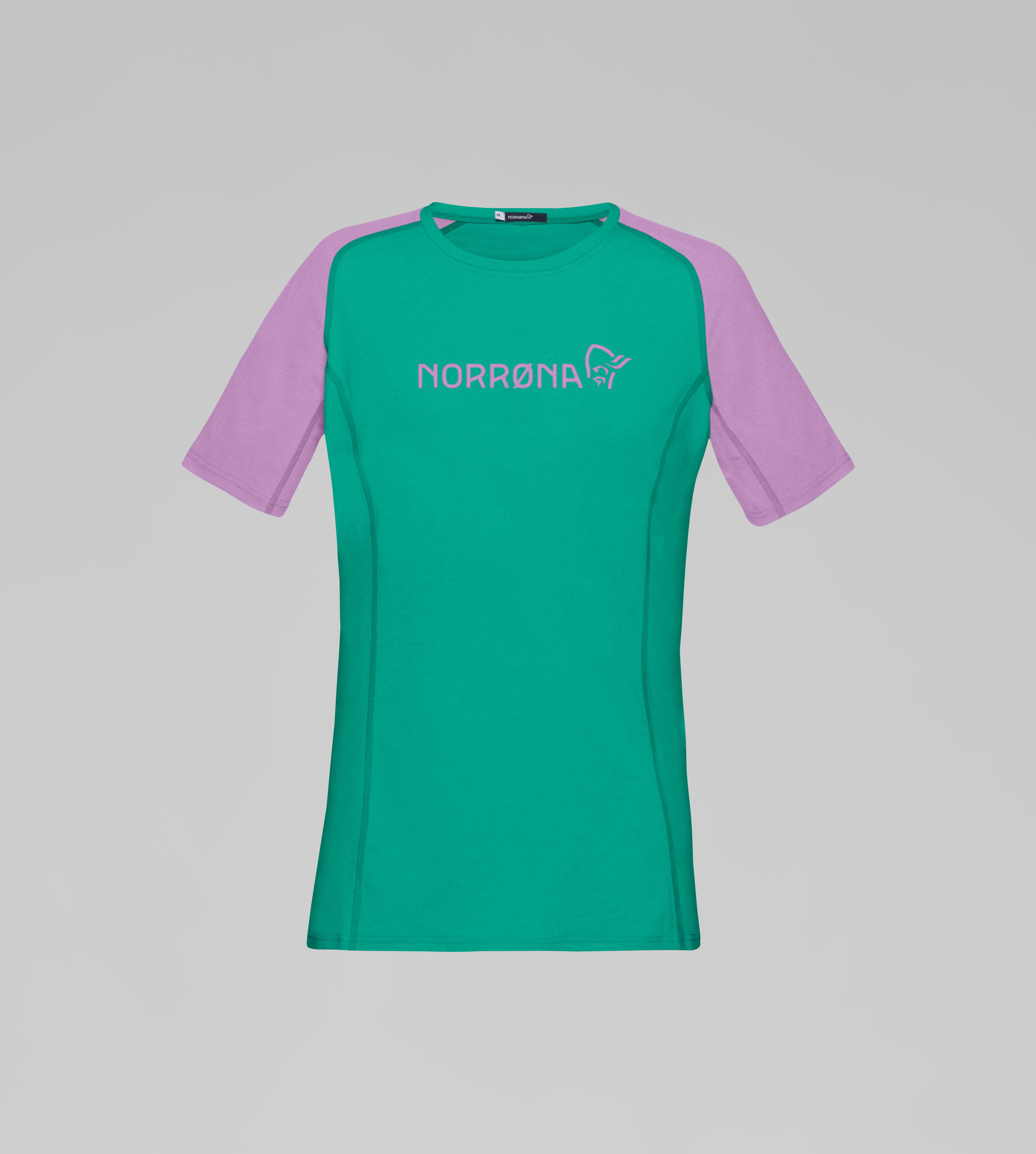 Packshot front image of fjora equaliser lightweight T-Shirt Violet Tulle/Arcadia