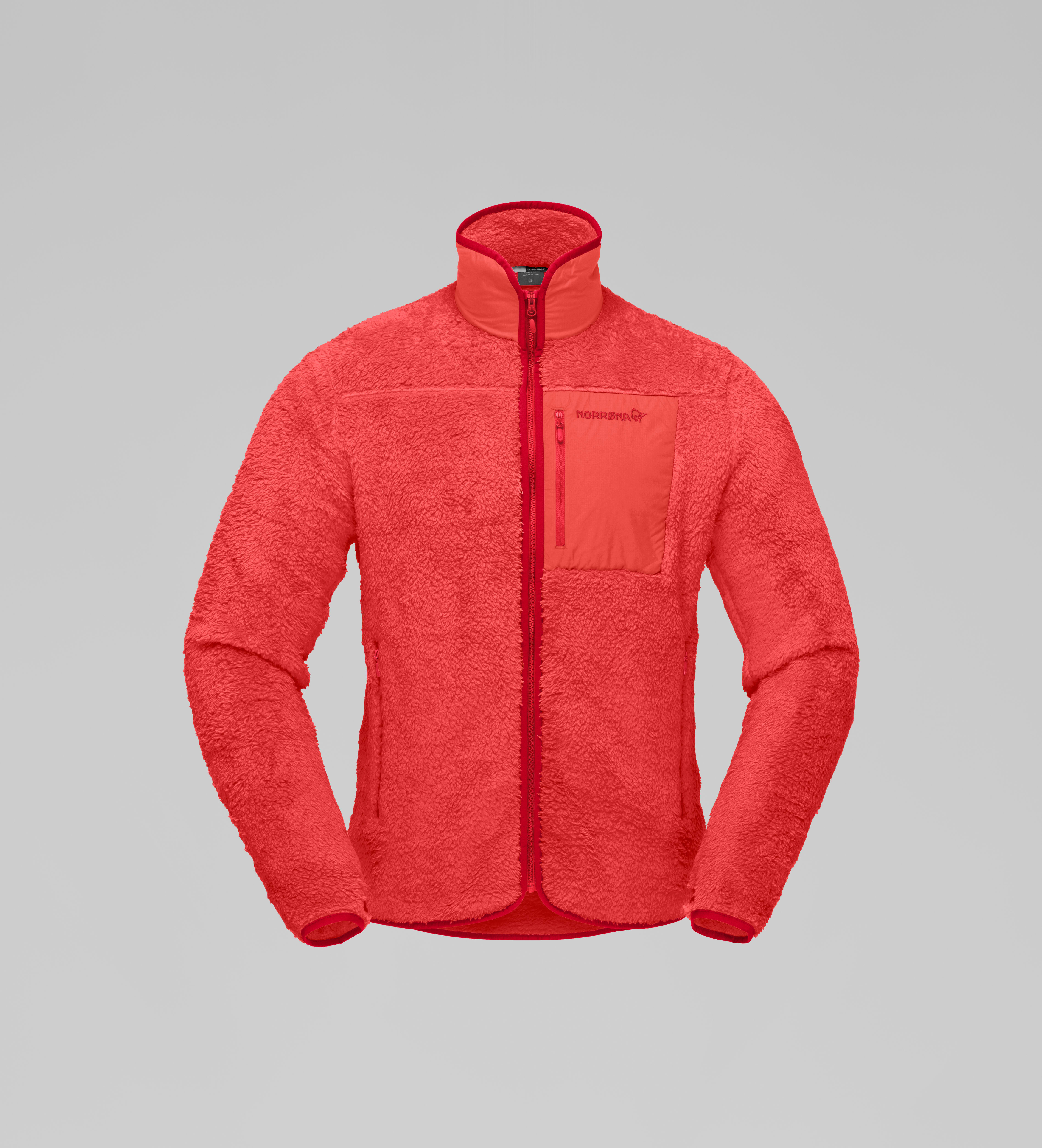 Packshot front image of femund warm3 Jacket Paprika red